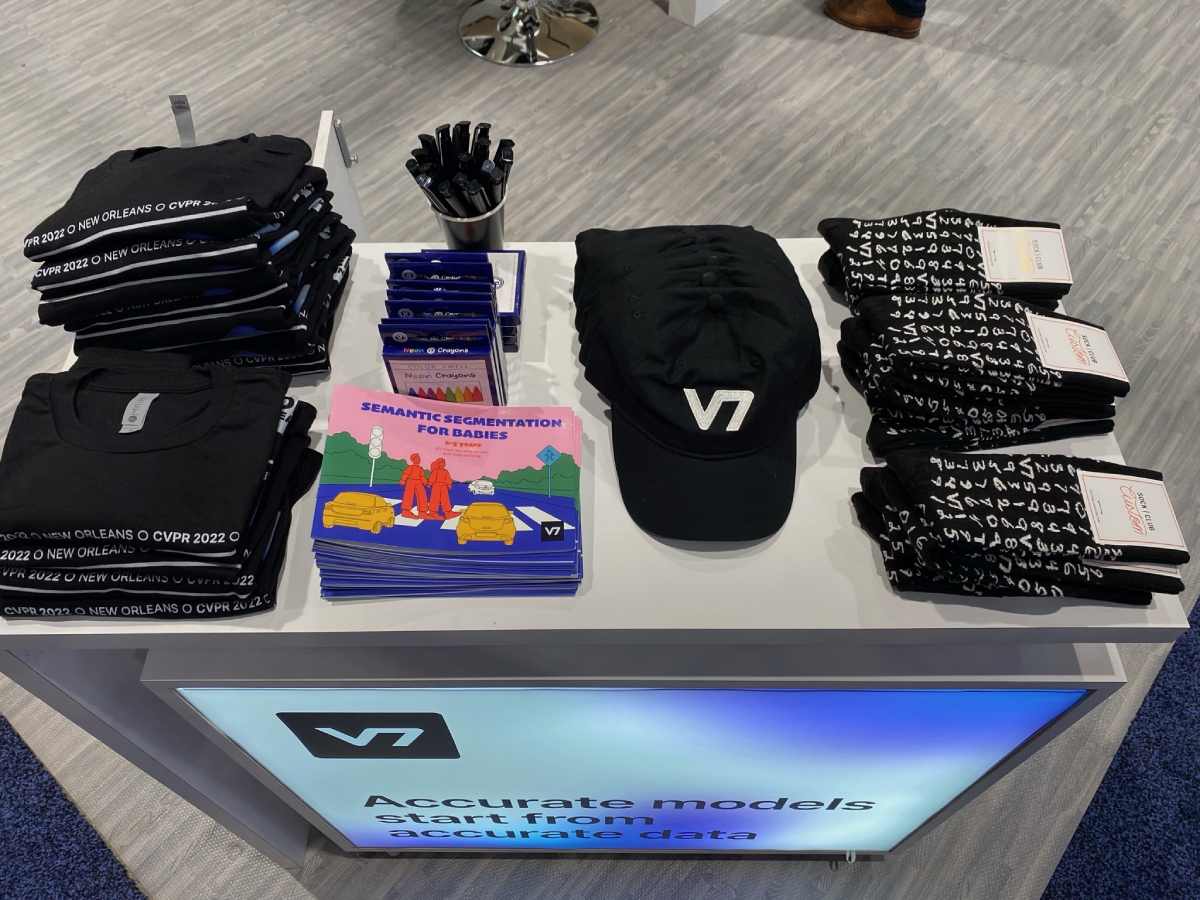 V7's swag at CVPR 2022