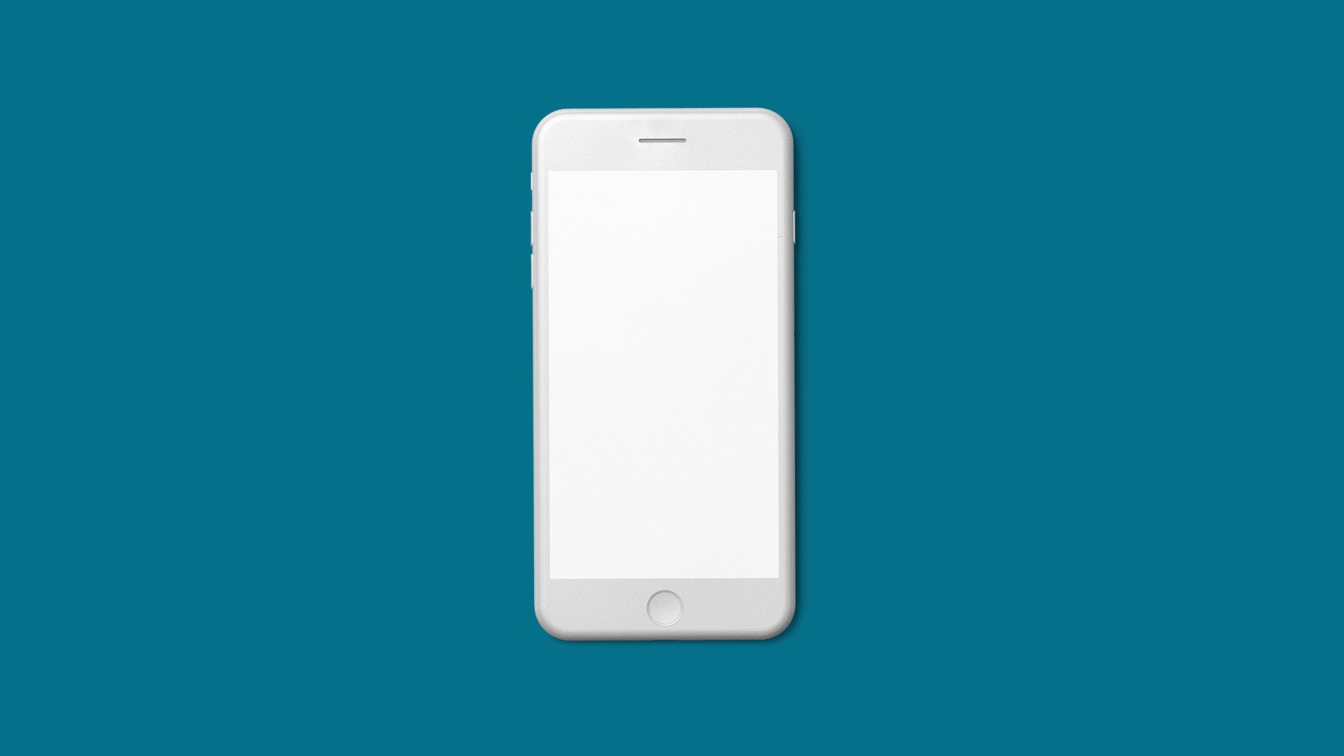 Blank iPhone