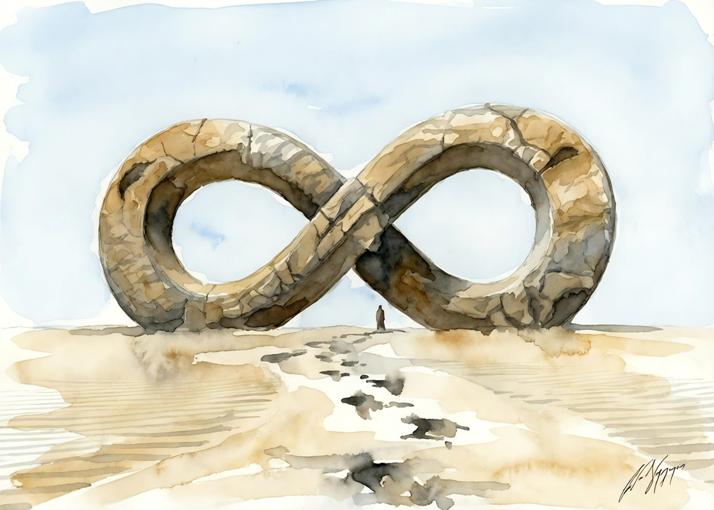 Artwork "Broken Infinity" Oct 2025 Art Collection "Introspection"