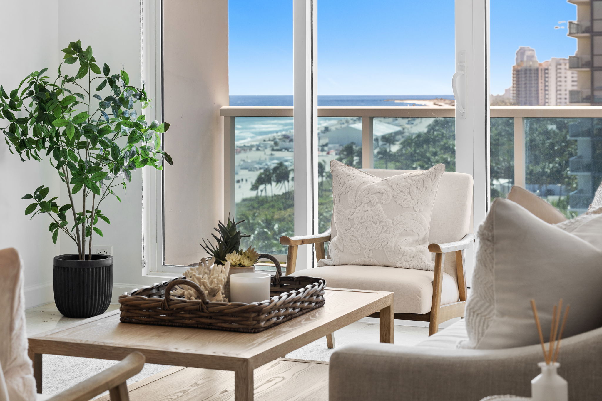 morning breakfast in the garden patio set for breakfast