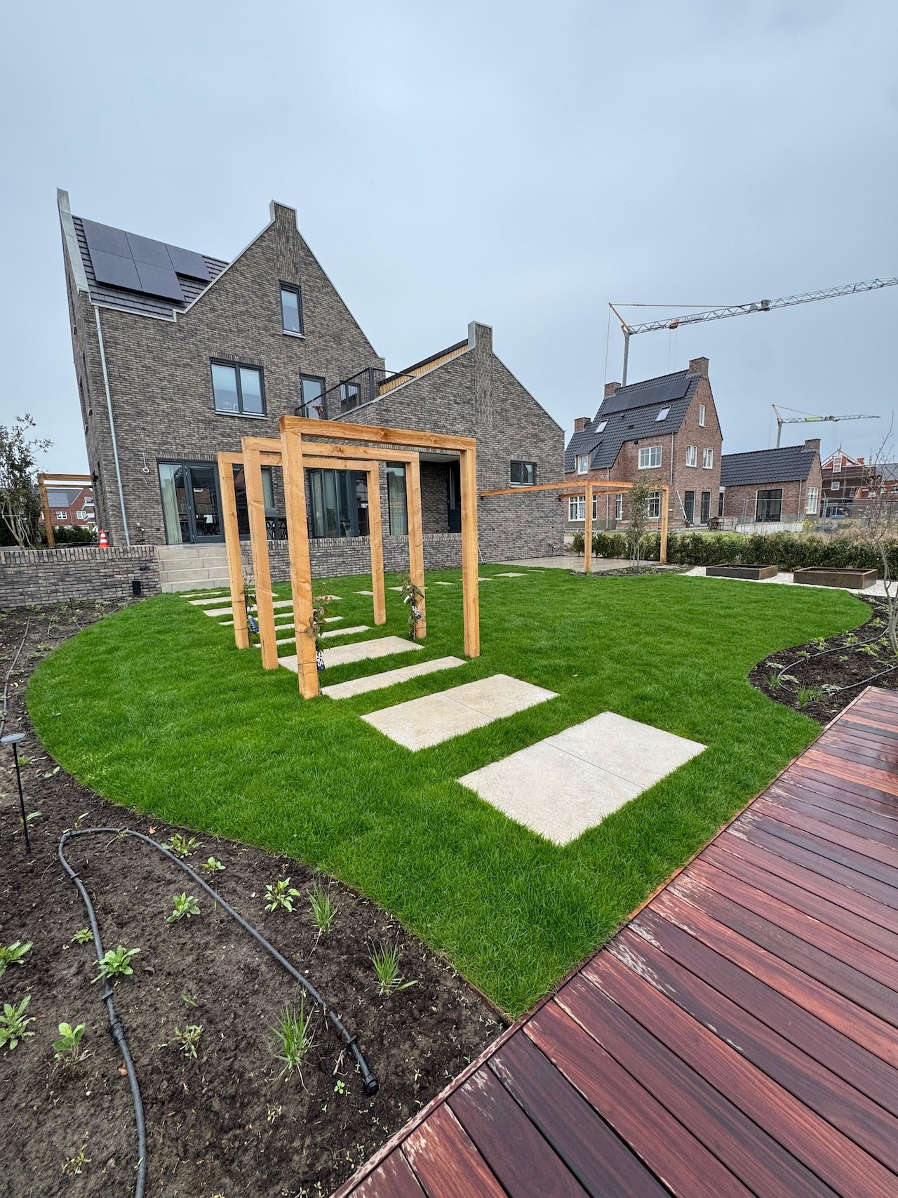 Hoge en lage tuin in Amersfoort -Art gardens