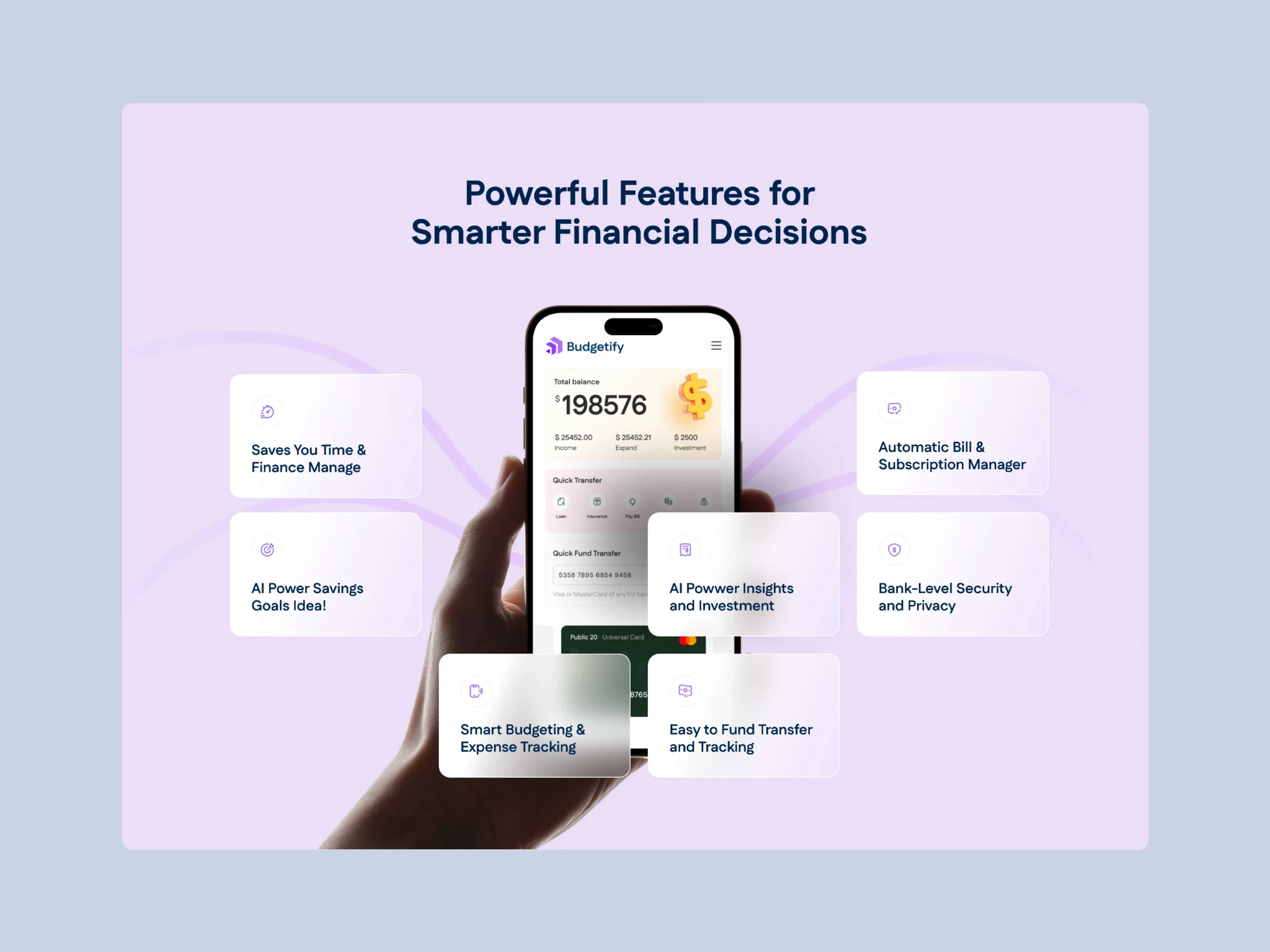Finance & Budgeting SaaS Website