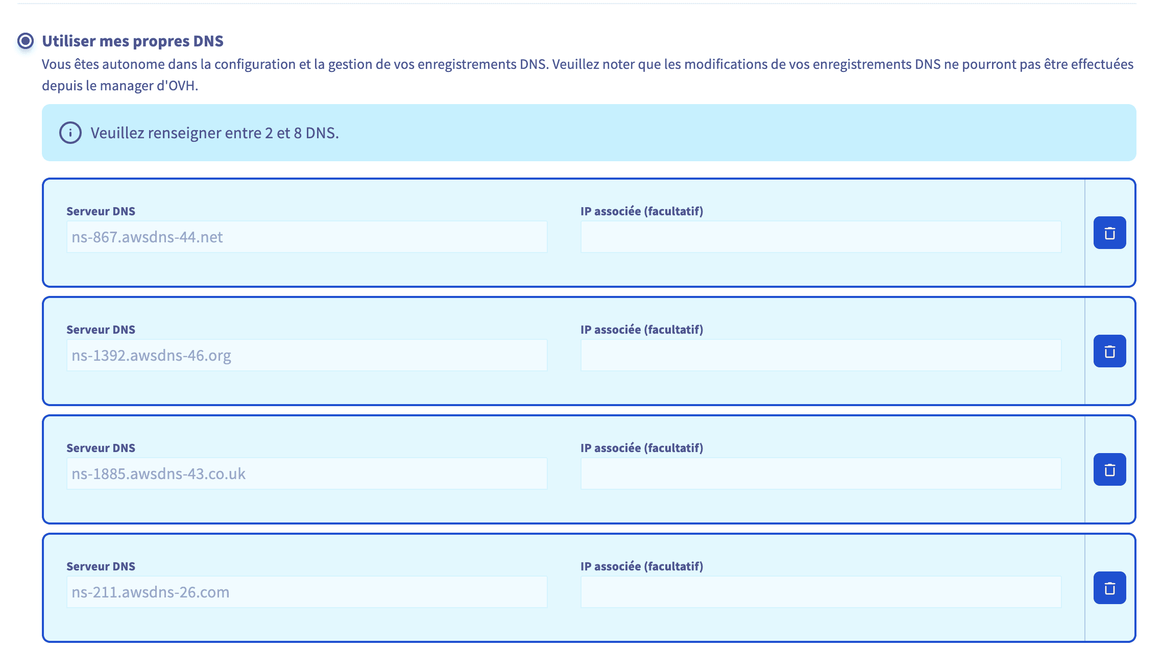 Configuration DNS OVH 2