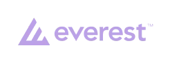 Everest logo in purple