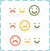 Emoticon slider