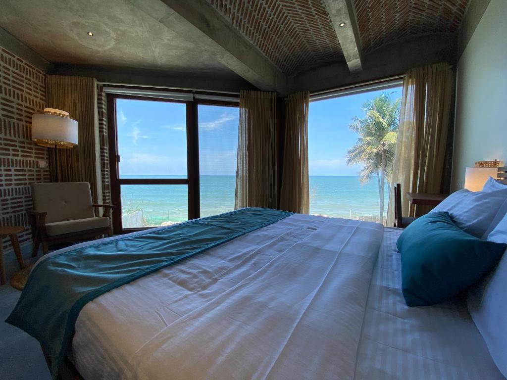 Seaside view room.