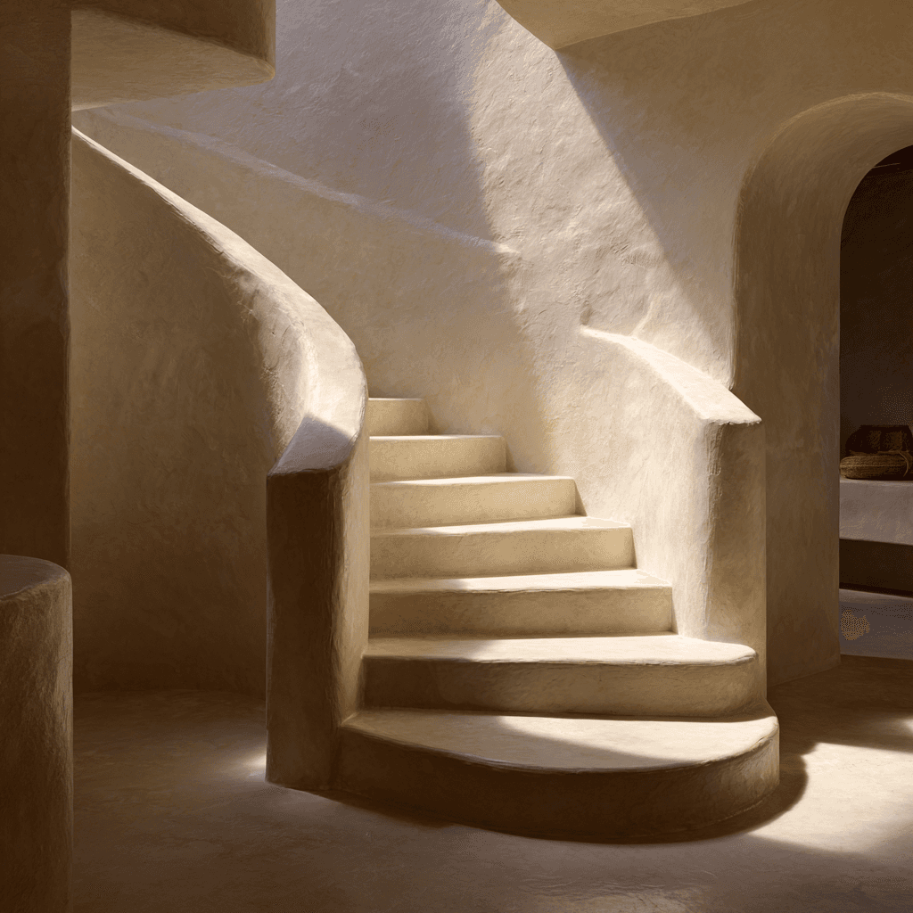 Clean minimal white architecture background