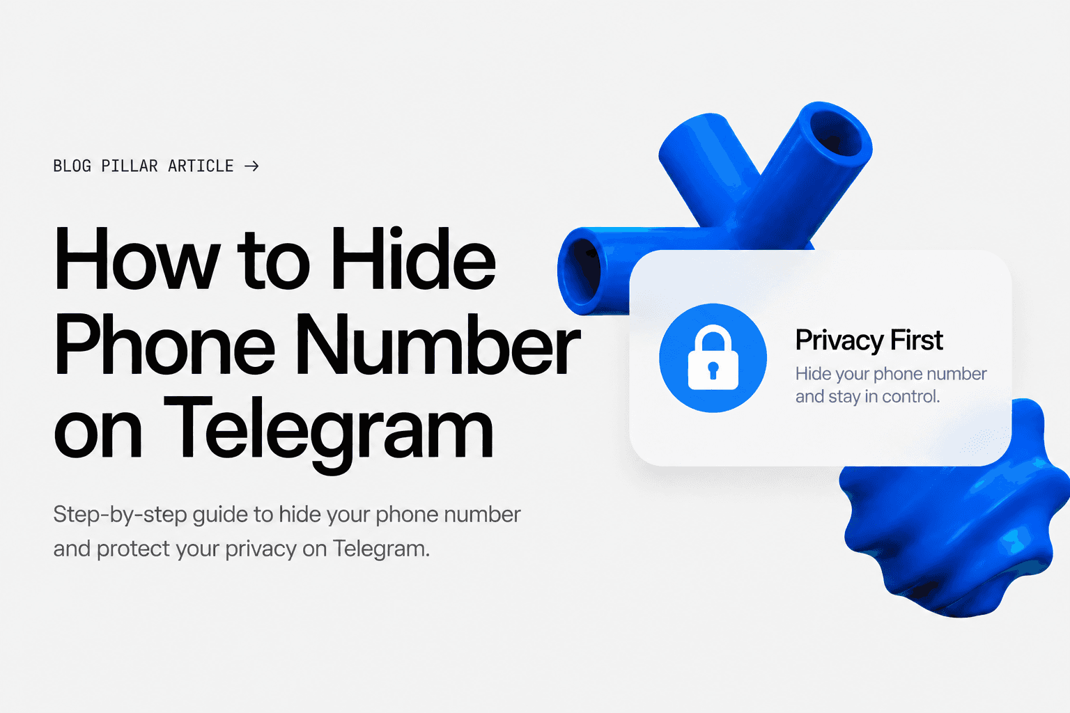 How to hide phone number on Telegram