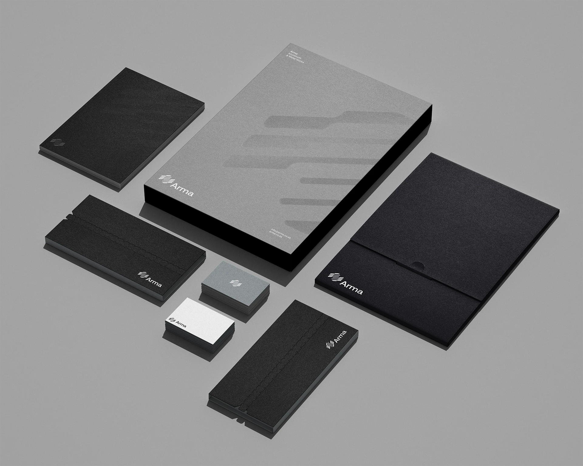 Batch.Works product catalogue book on a work top with a graphic printed image on the front