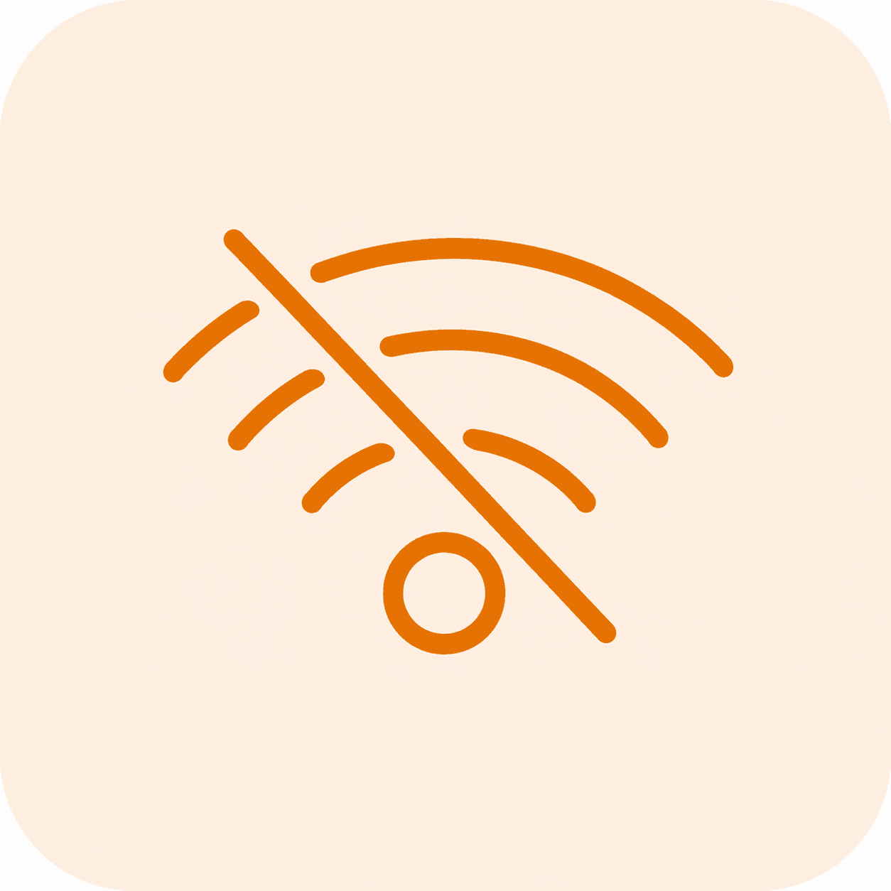 Offline mode icon
