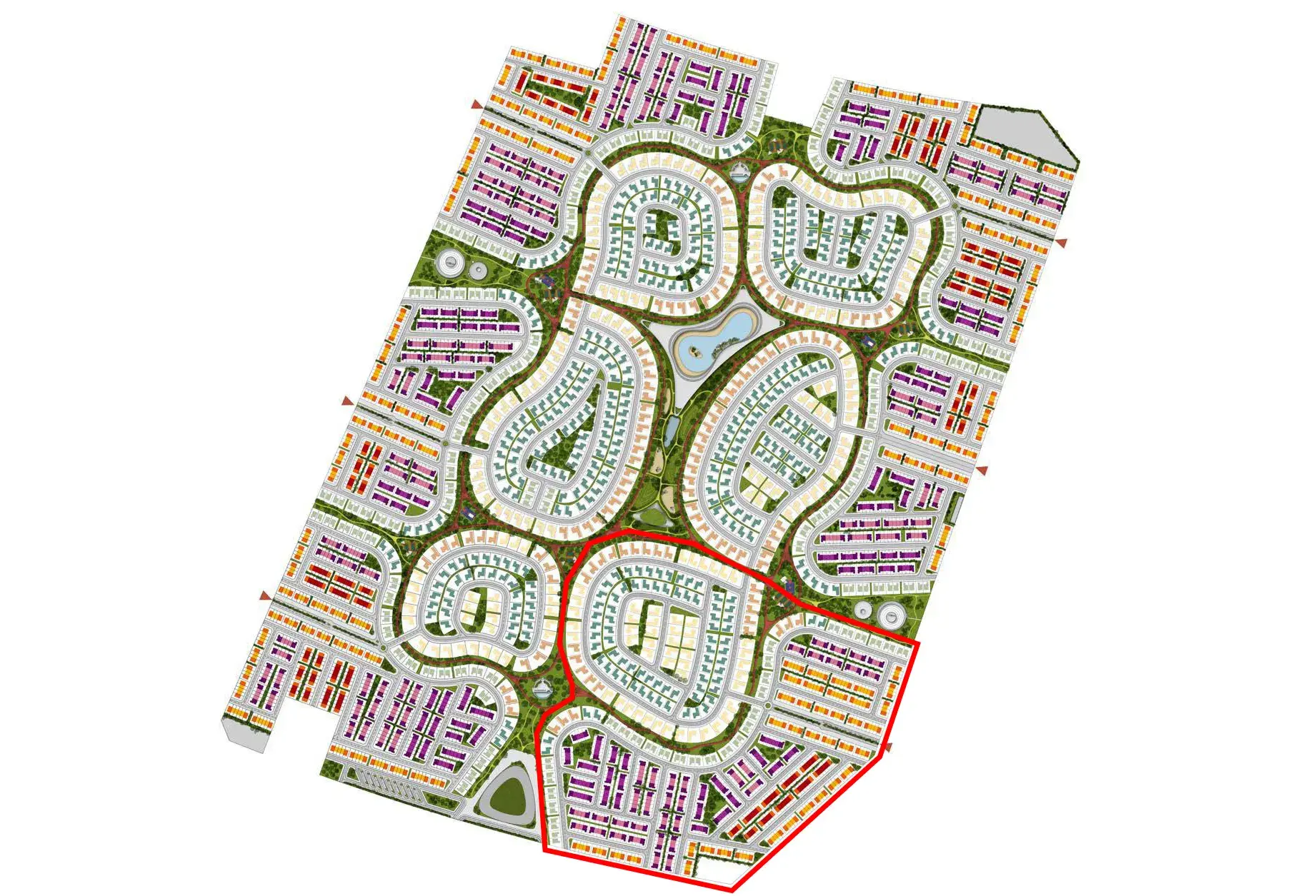 masaar 3 sedra master plan location map