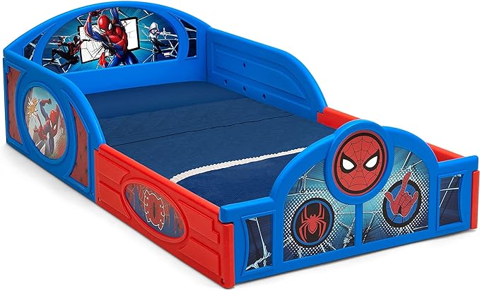 Optimize your space with the spiderman bed, perfect for work or relaxation.