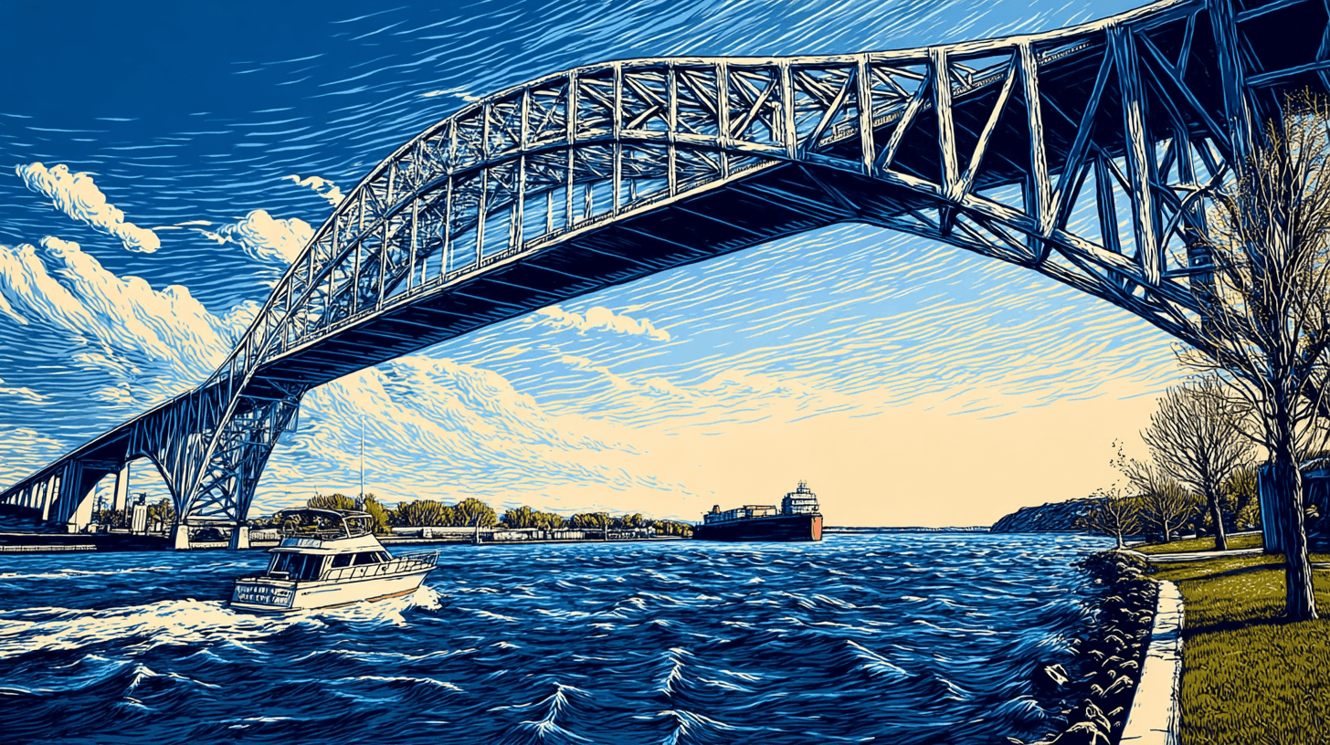 St Clair River Bridge