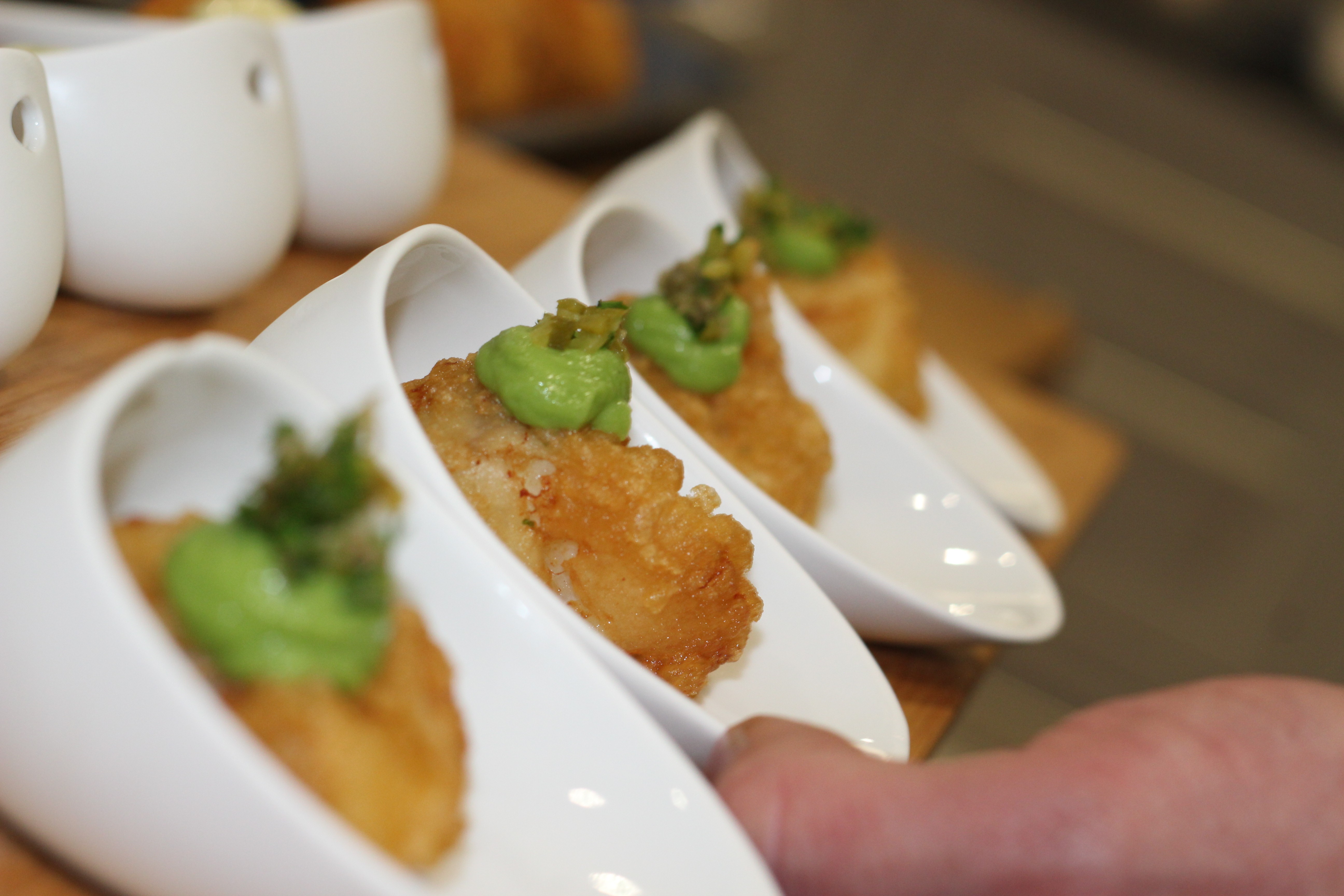 Refined plated dish showcasing the quality and presentation of Copper Events luxury catering