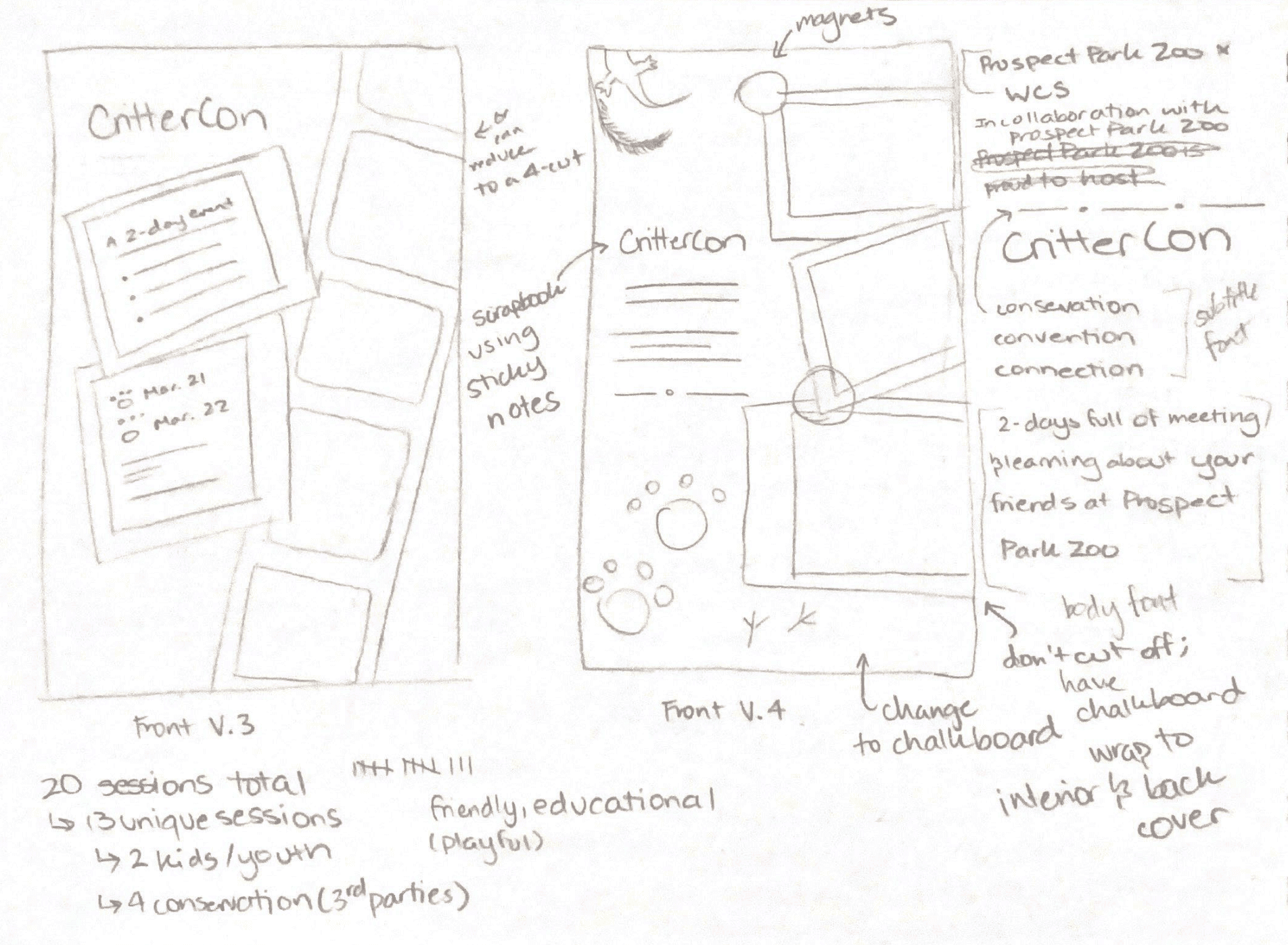 Brochure Sketches