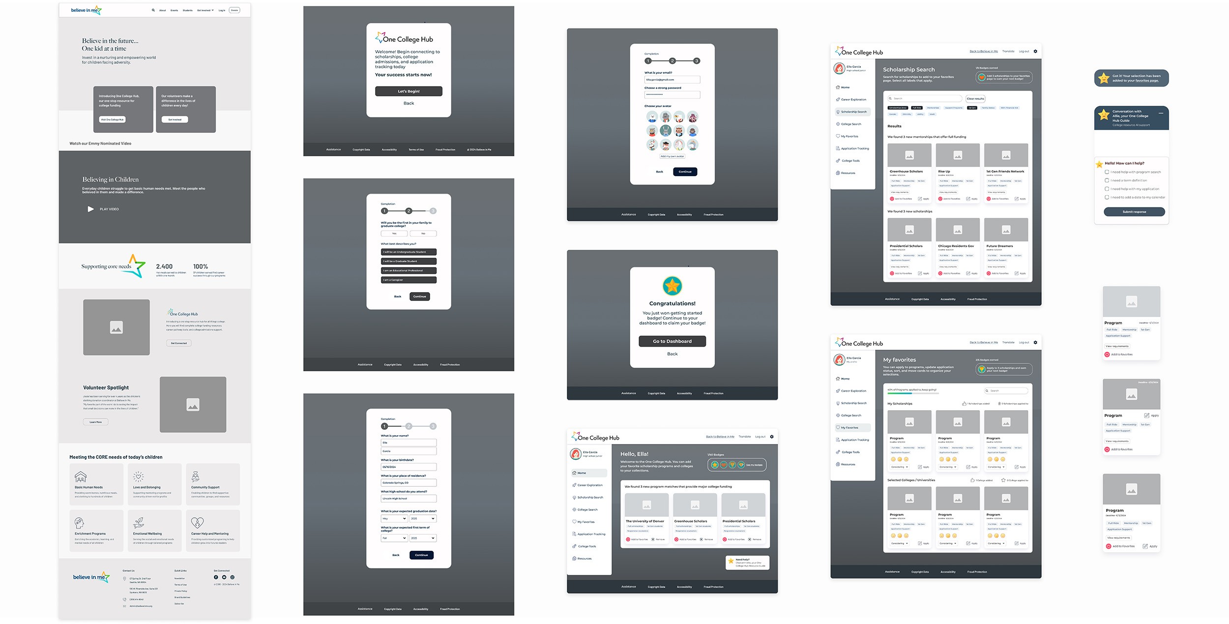 Walking on mountains