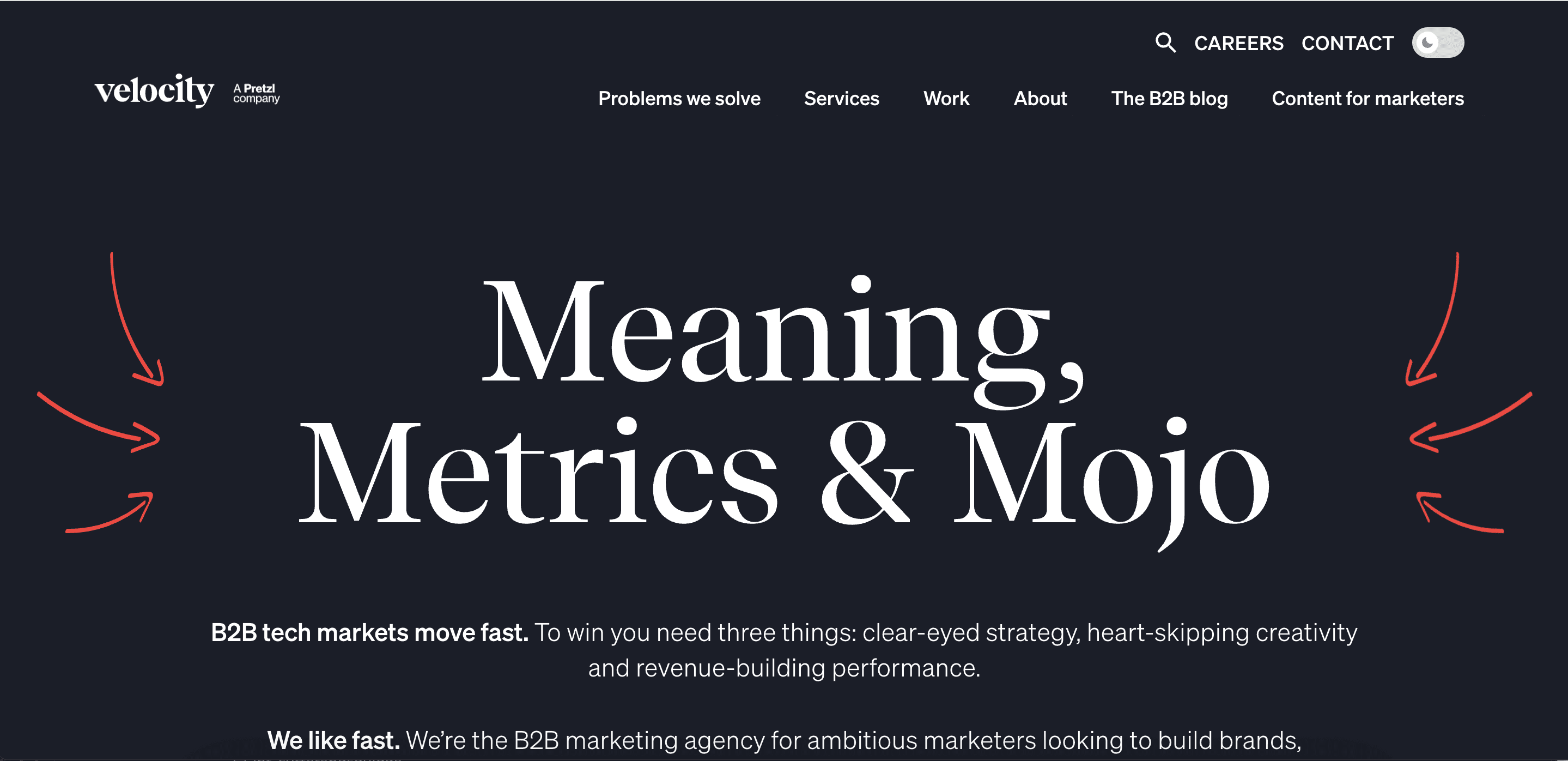 Velocity Partners Homepage