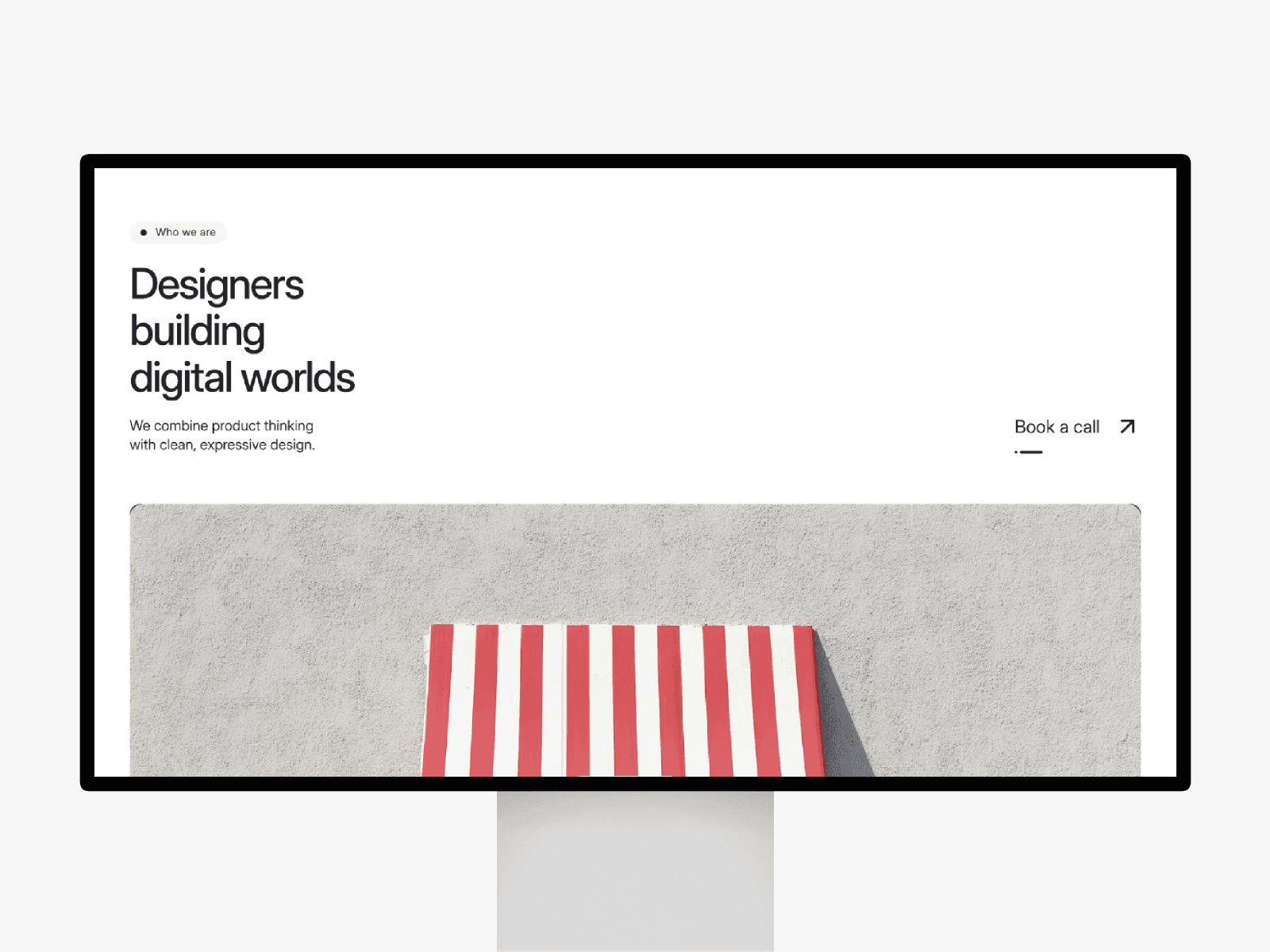 A free premium Framer template built for creative agencies, designers, and freelancers. thumbnail 2