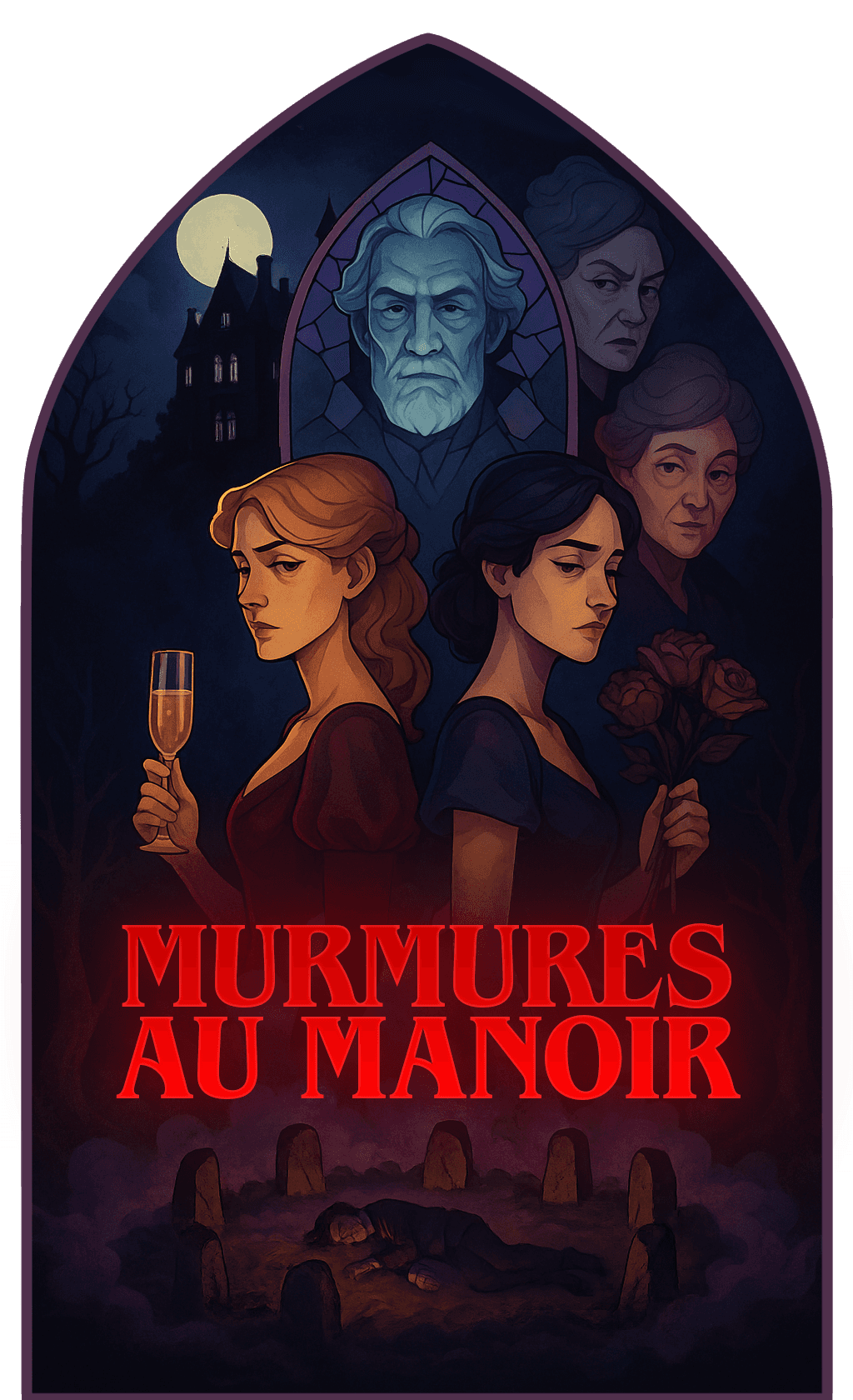 Groupe de joueurs ayant joué une murder party sur le thème western