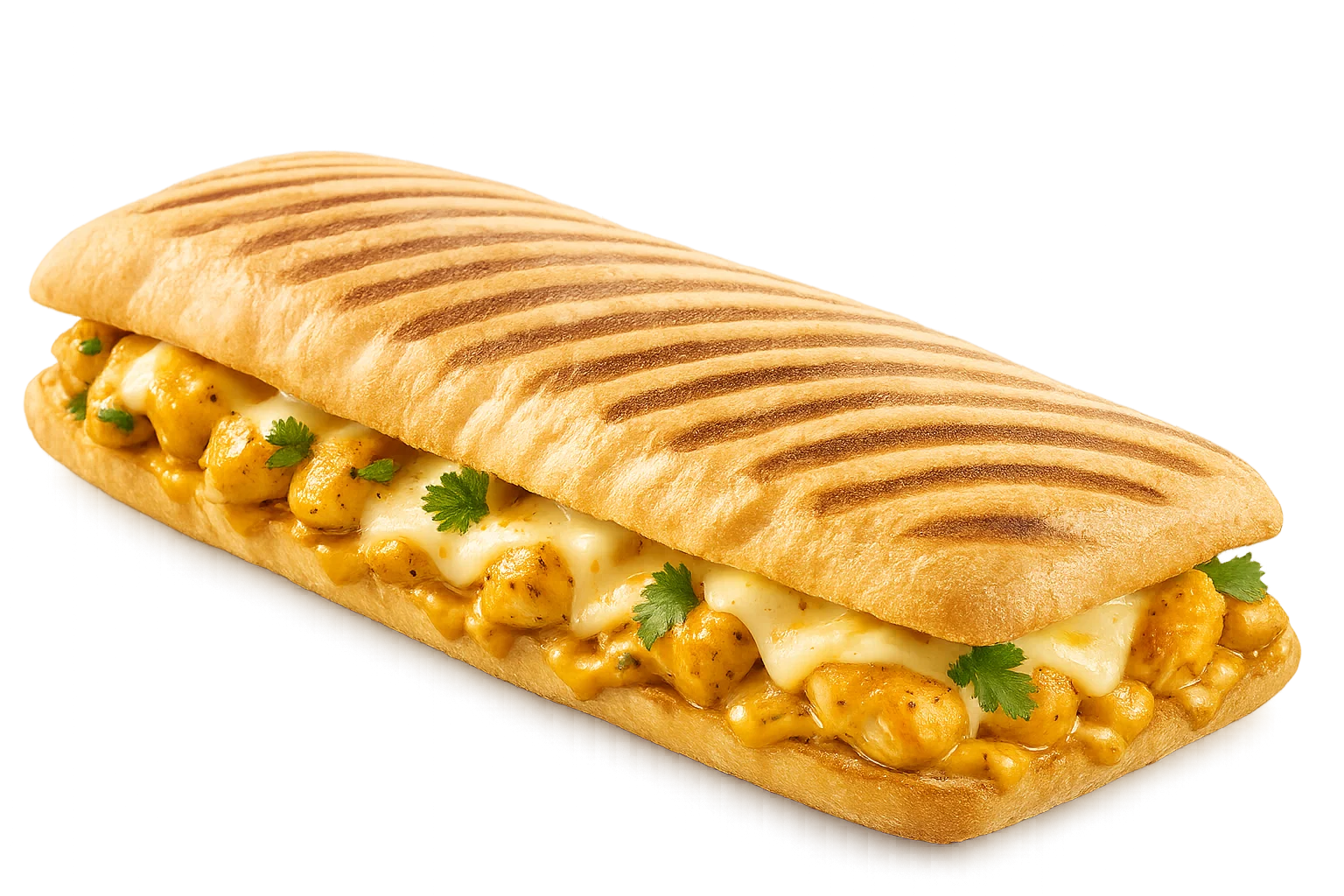 Panini Poulet Curry la planque