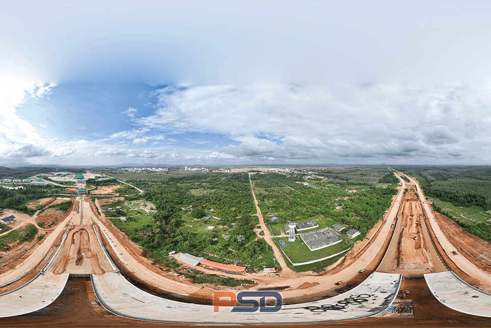 Construction of Highway No. 4