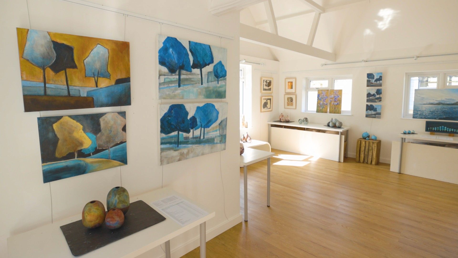 Lisa Jayne Art studio gallery