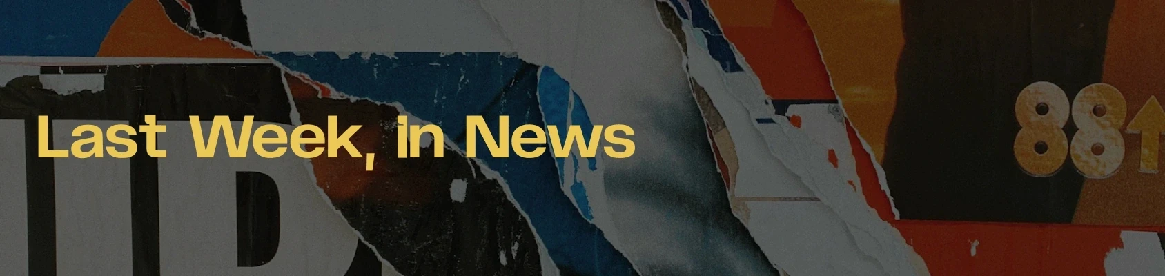 This Week in the Headlines