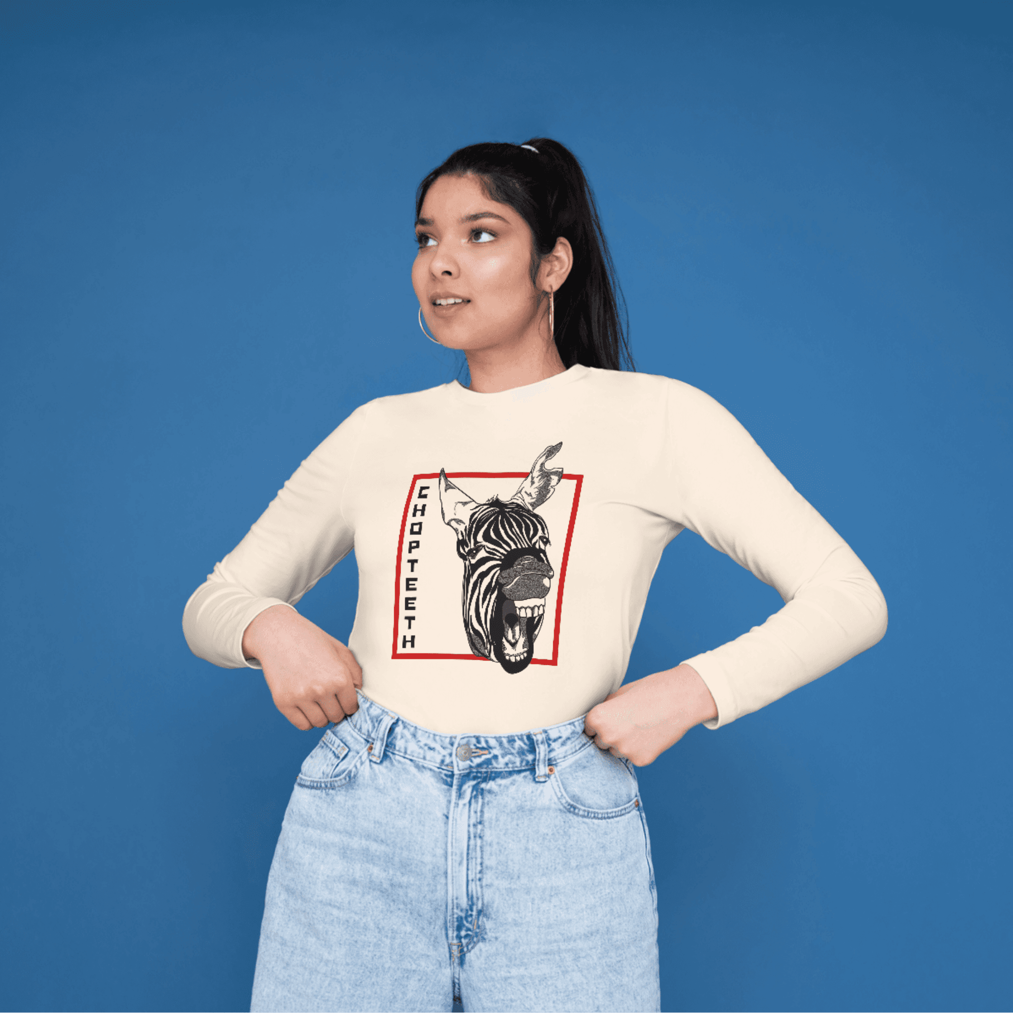 Chopteeth Zebra Shirt Again