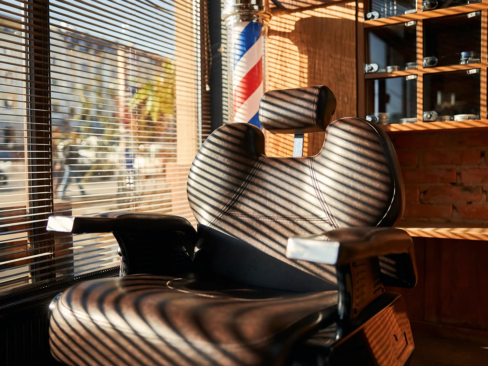 Barber's shop interior