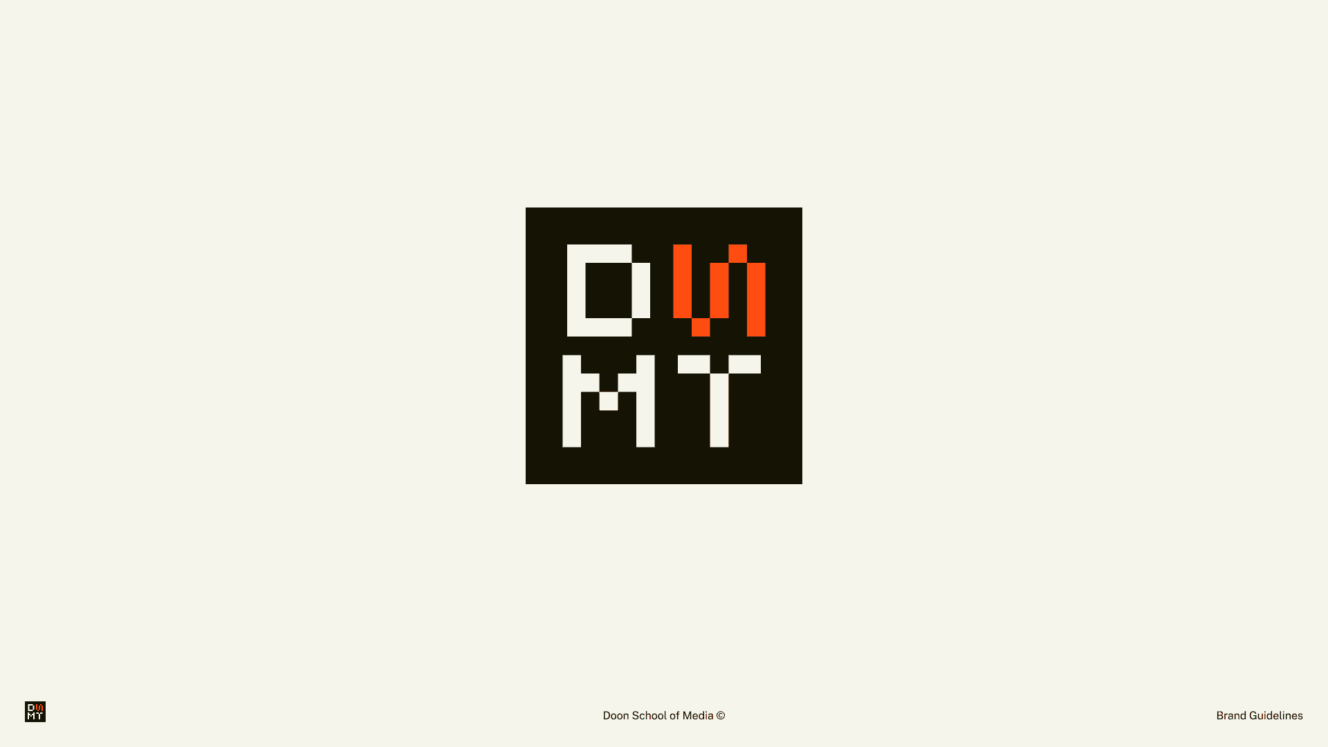 Full brand identity package example: logo variations, icons, and guidelines