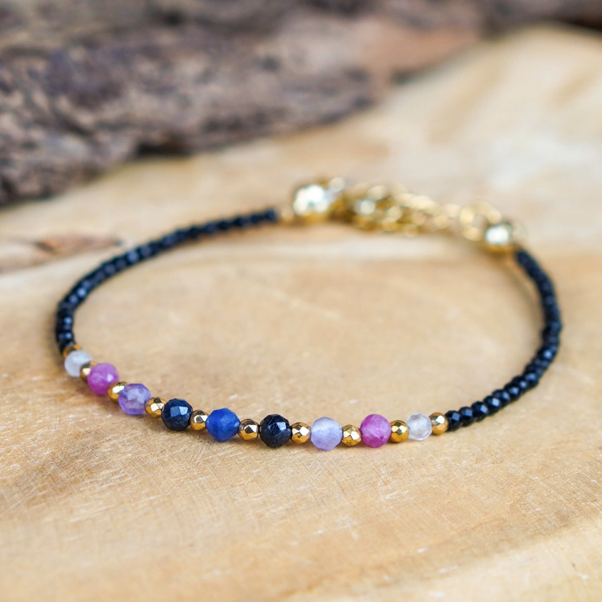 Bransoletka zodiakalna dla Wagi z kamieni naturalnych idealna na prezent