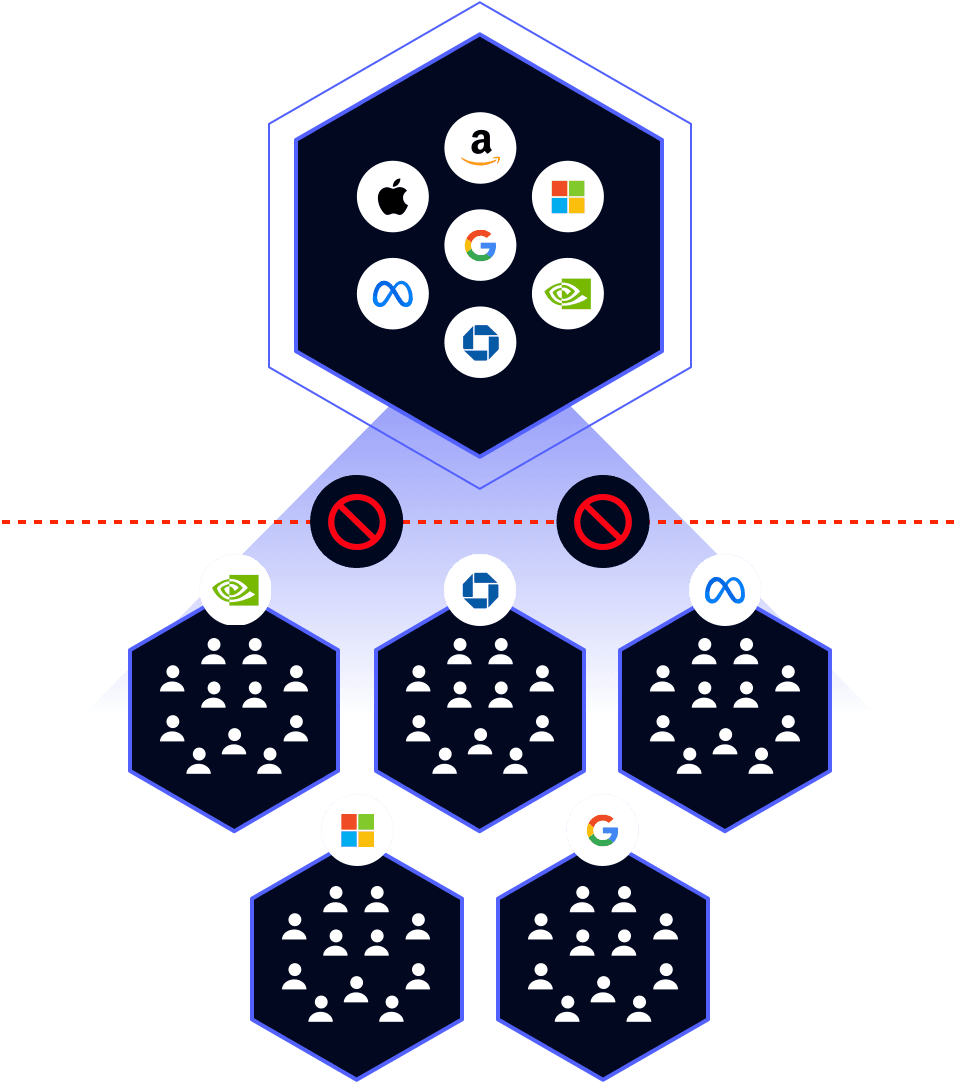 A vibrant, glossy purple 3D abstract shape with swirling, wavy surfaces, resembling a twisted, smooth sculpture, floating against a plain backdrop.