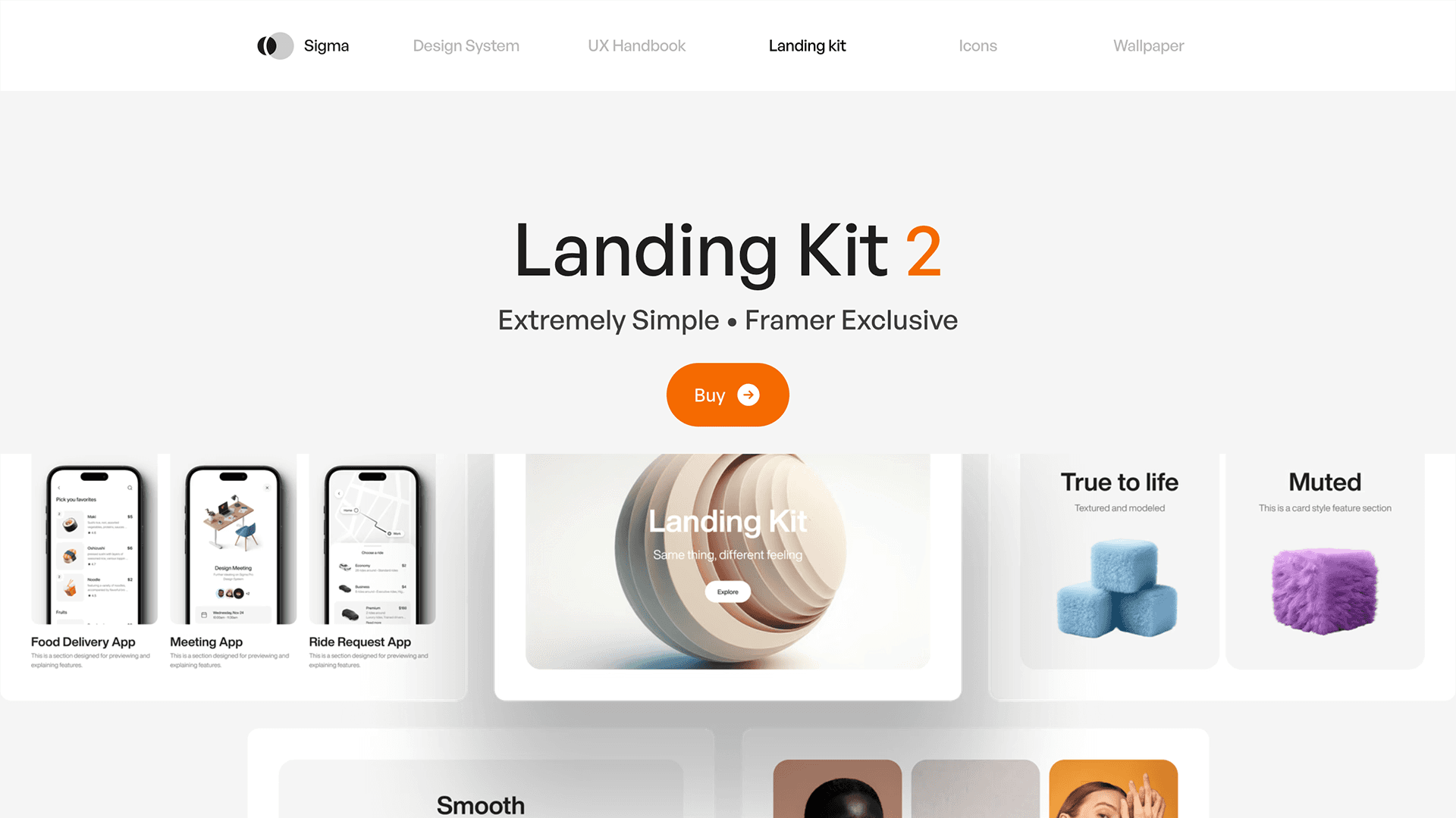 Landing Kit 2 Component Library