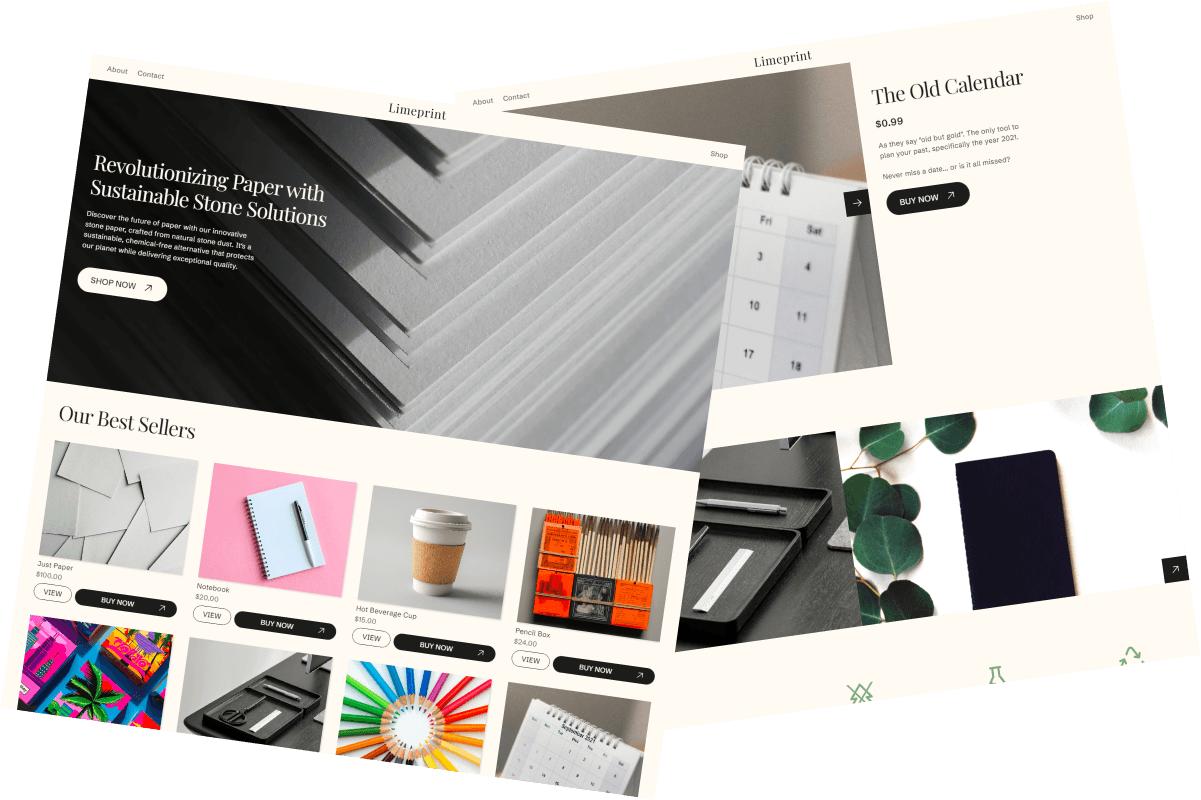 the cover image of limeprint framer template