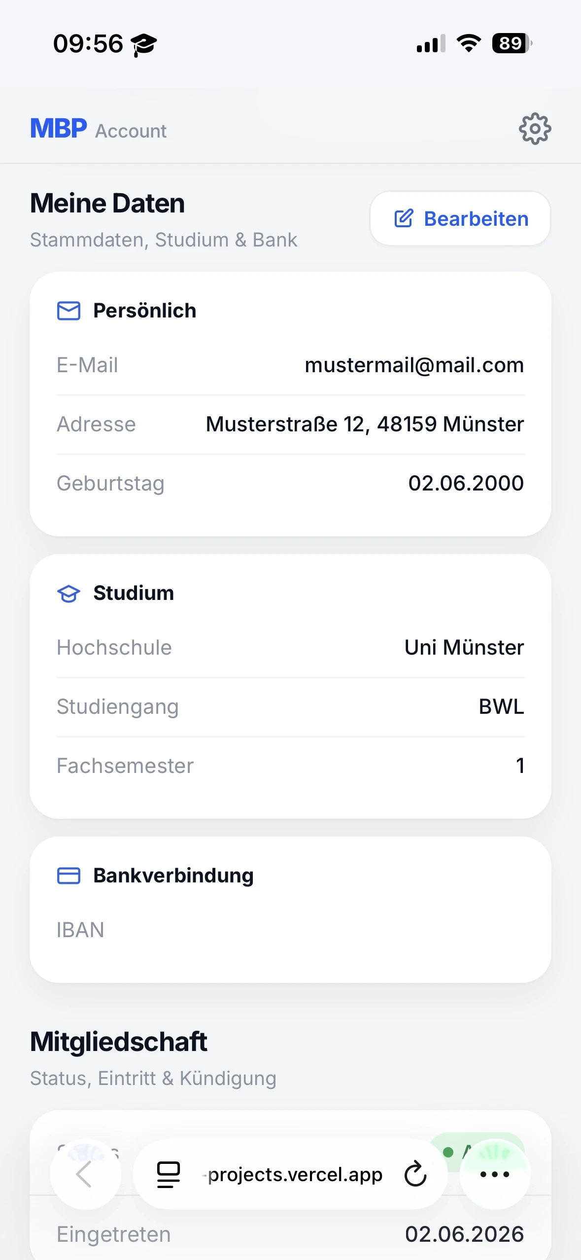 Bild aus dem Vereinsleben des Münsteraner Börsenparkett e.V.
