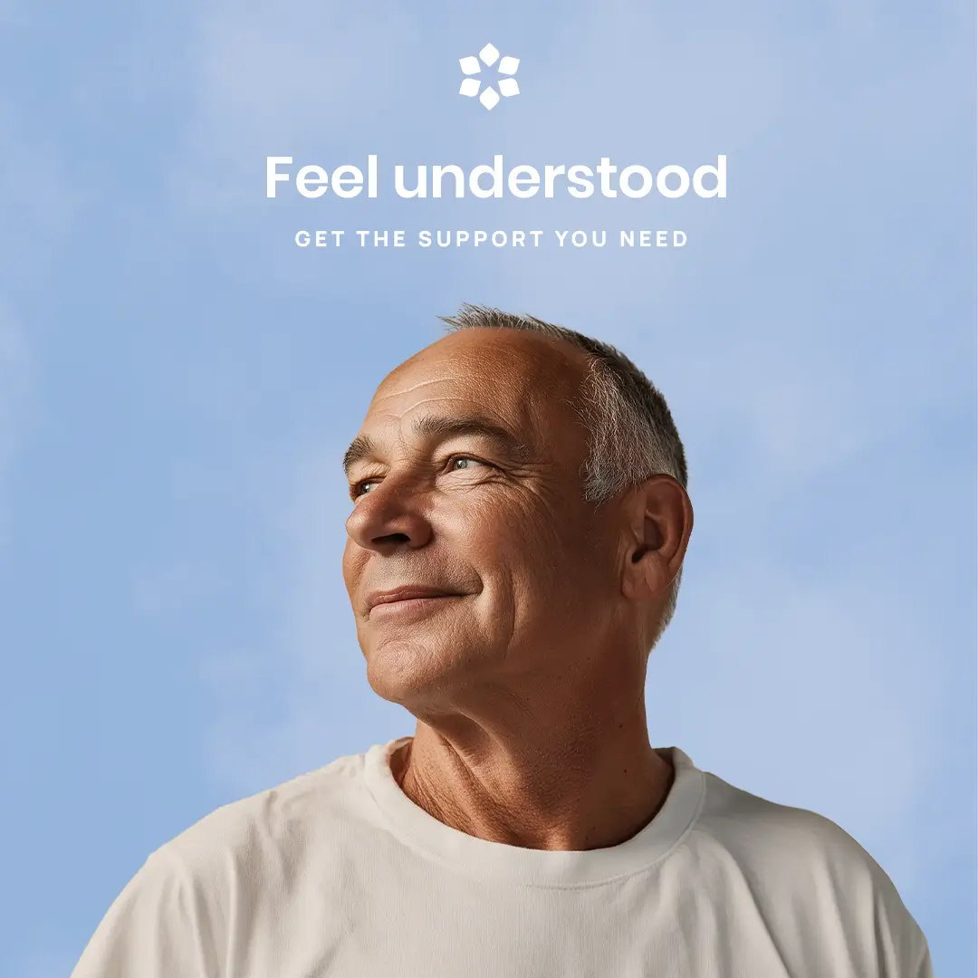 StayWell website hero section with a teal overlay on an active lifestyle background, displaying the logo and headline "Built to align with how your body actually works"