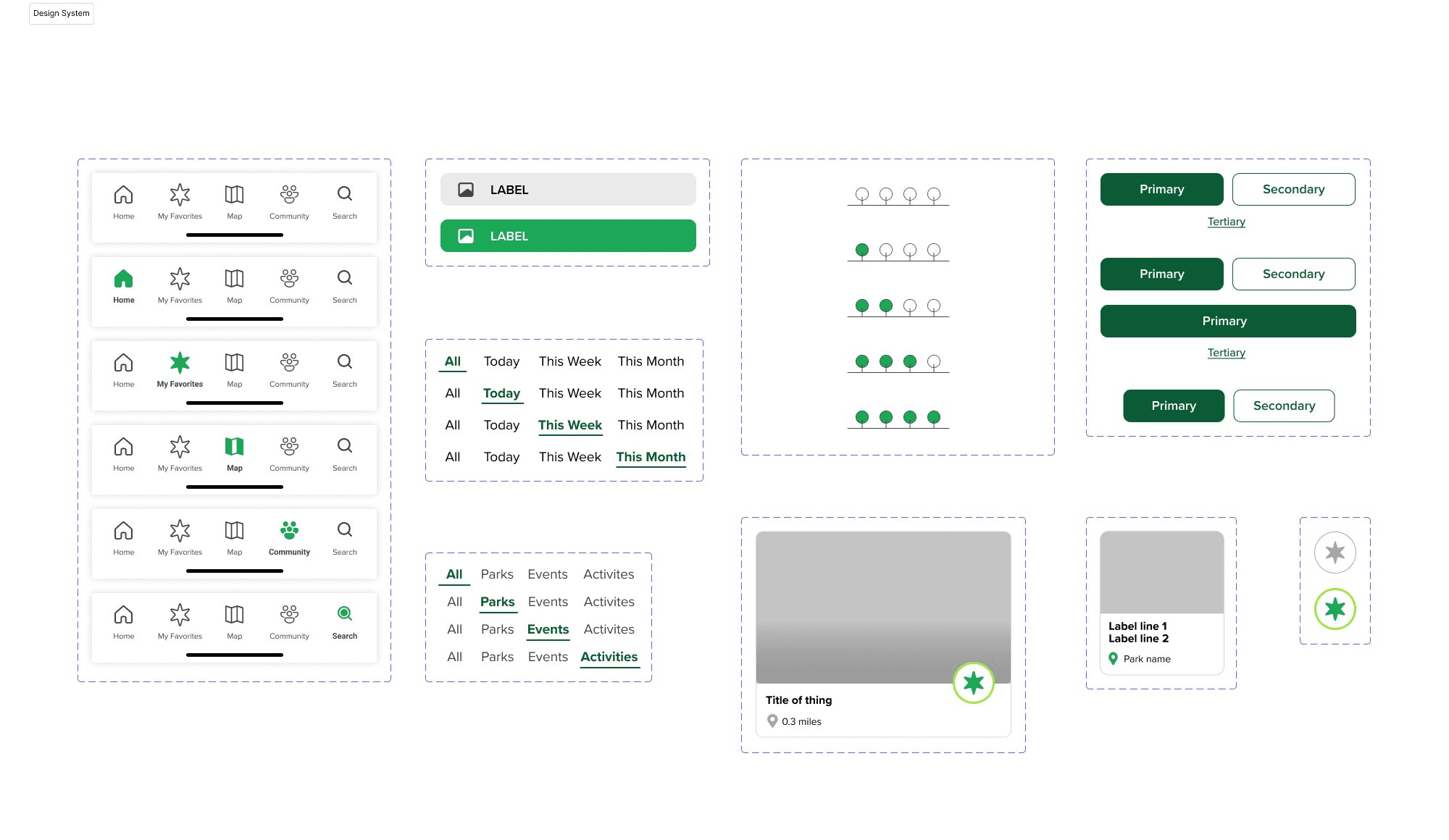 ParkPal - Component library