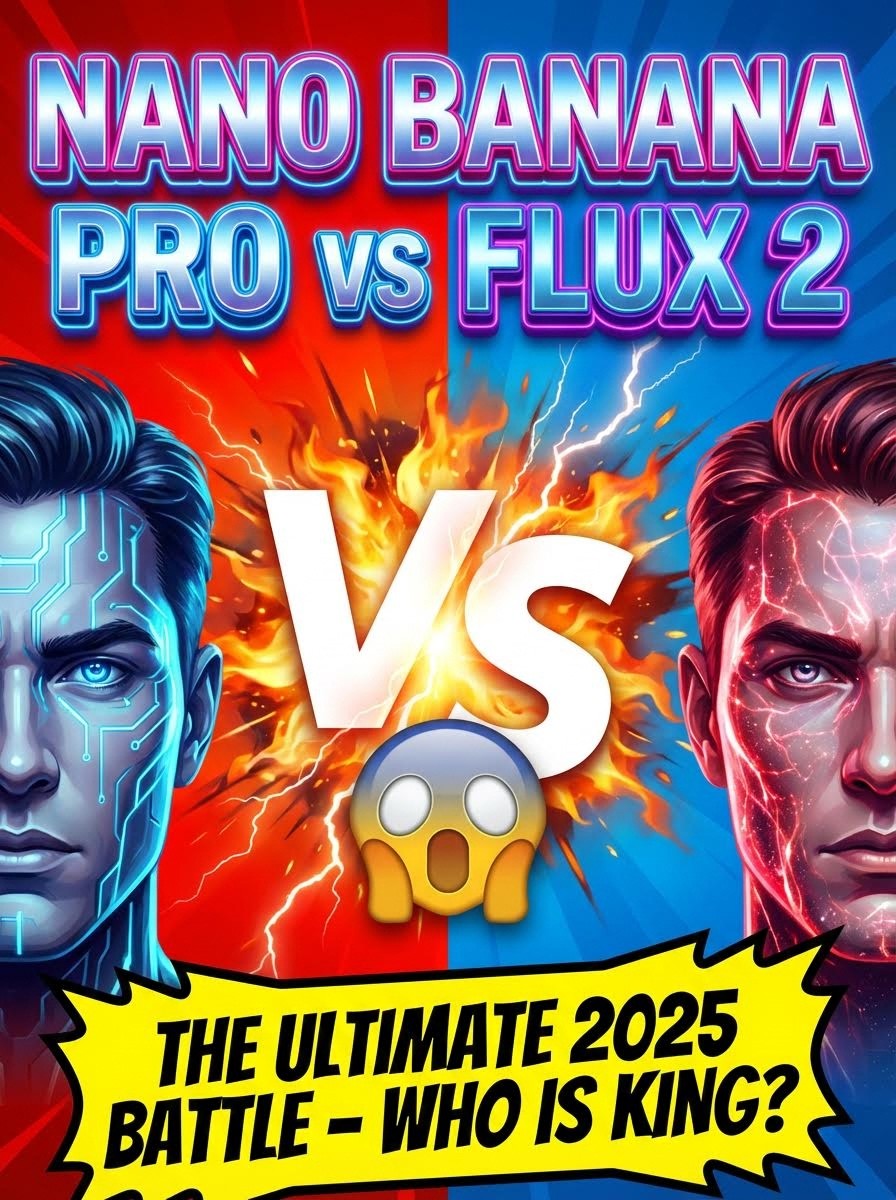 Flux 2.0 vs Nano Banana Pro: A Comprehensive Comparison of Leading AI Image Generation Models