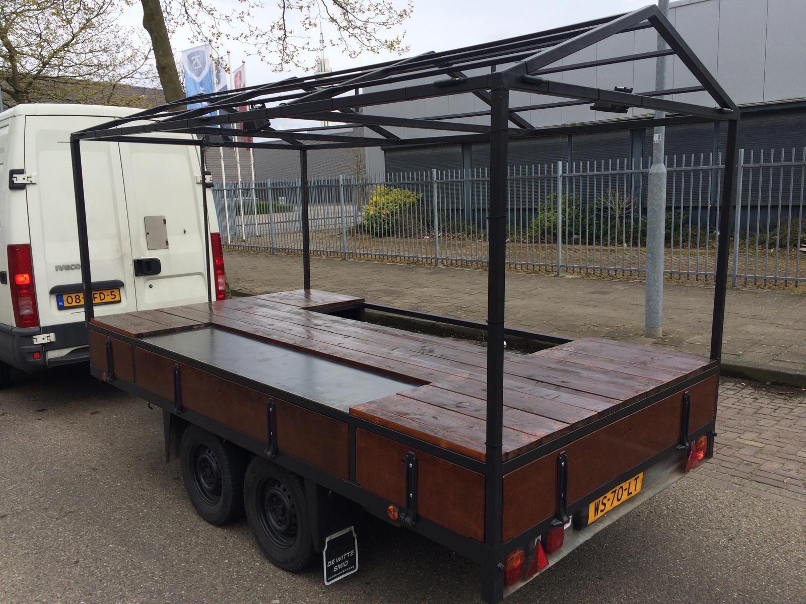 Verbouwing van bestaande foodtruck