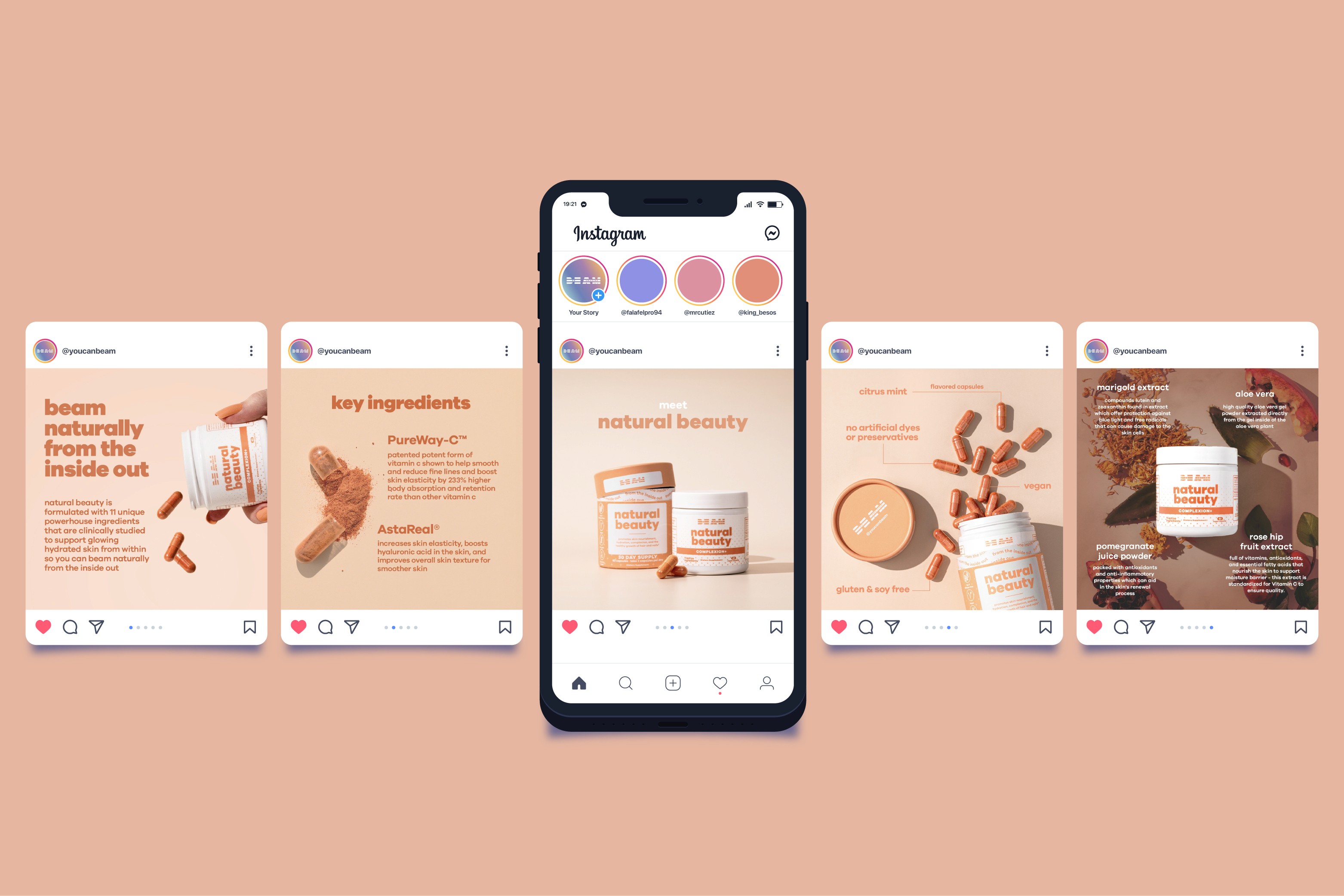 Project showcase laptop mockup
