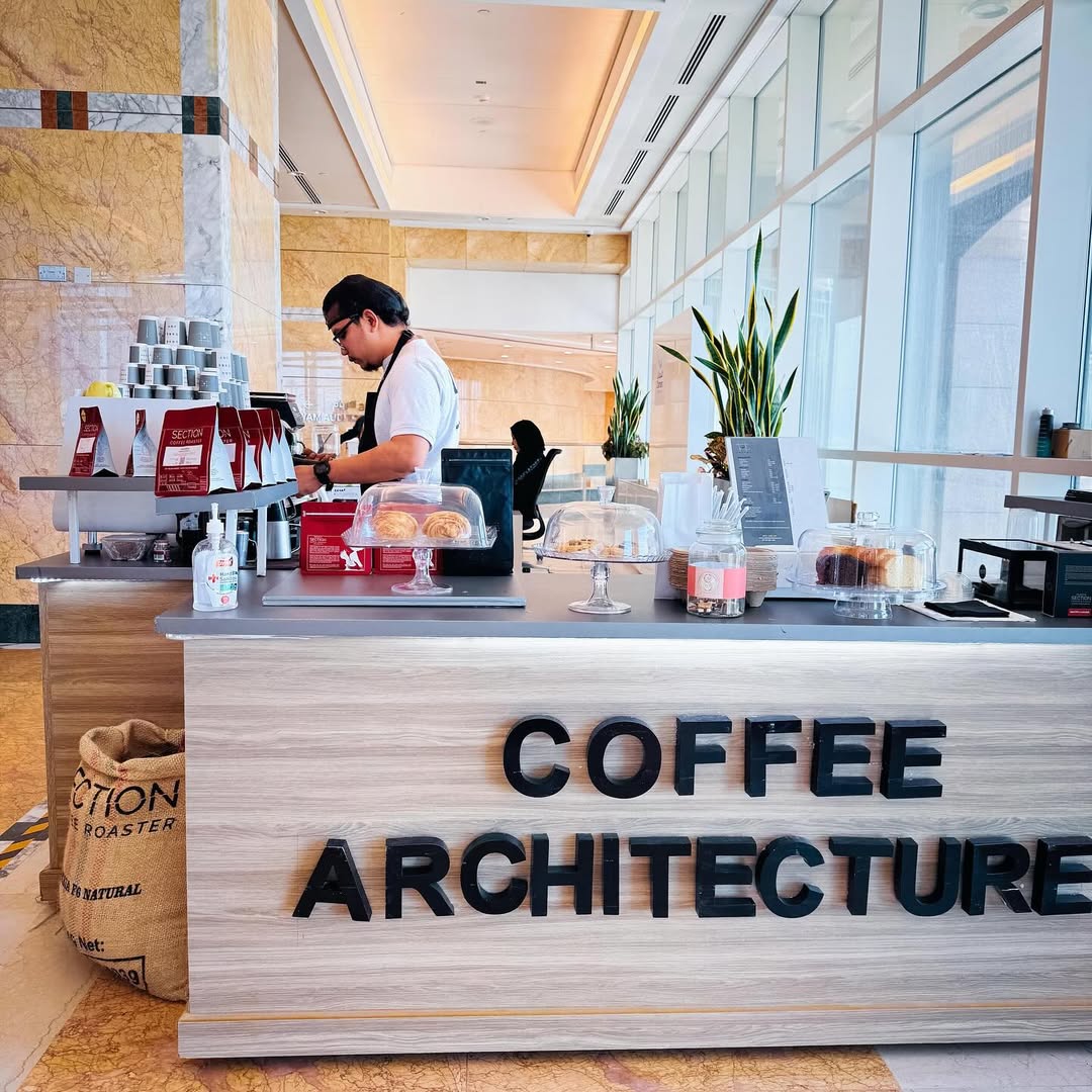 Coffee Architecture for coworking Abu Dhabi.&nbsp;