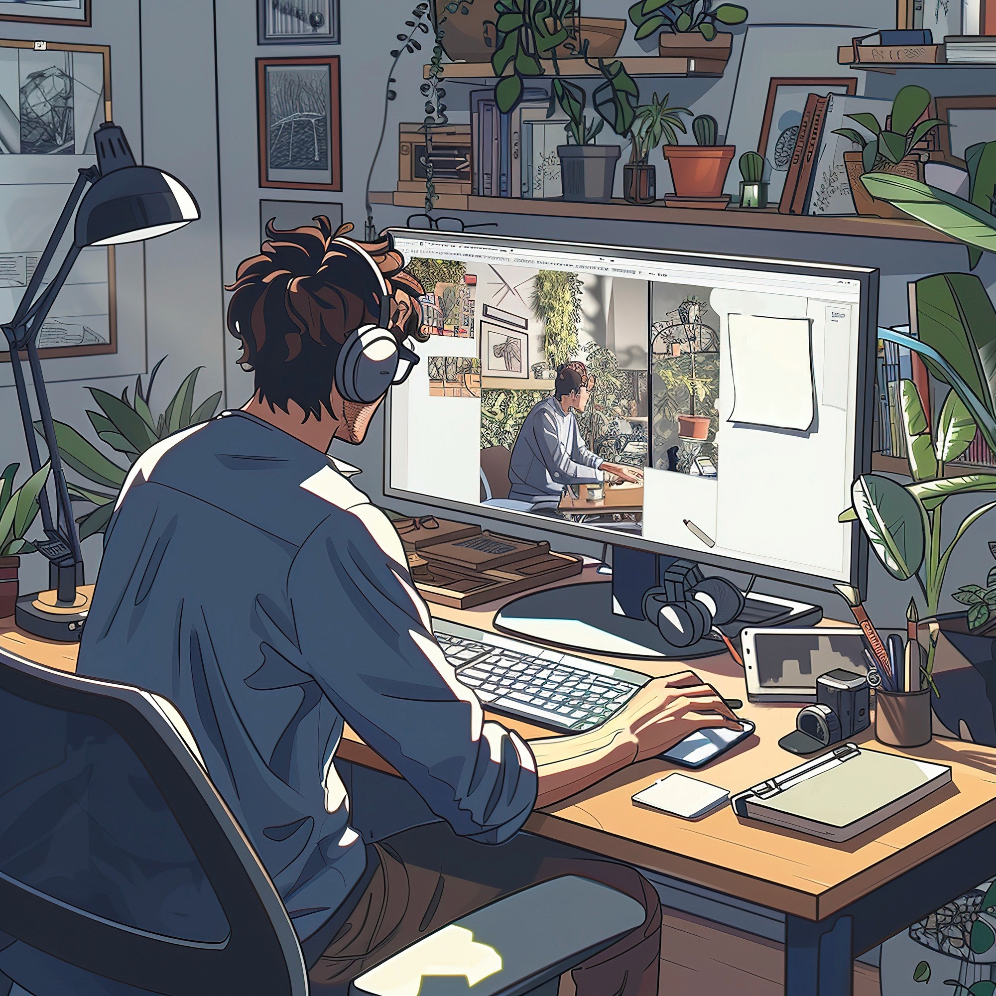 Portrait of portfolio creator