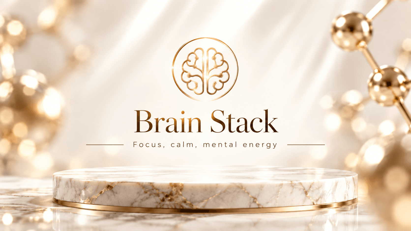 Brain Stack — three-vial lineup