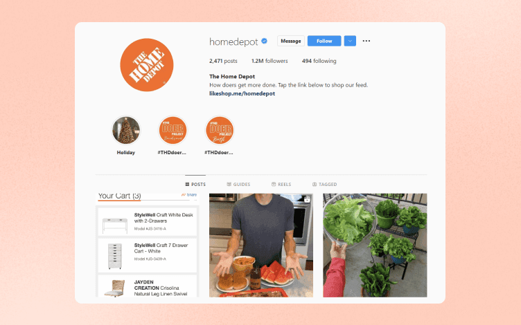 The Home Depot Instagram