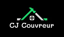 Logo noir de CJ Couvreur