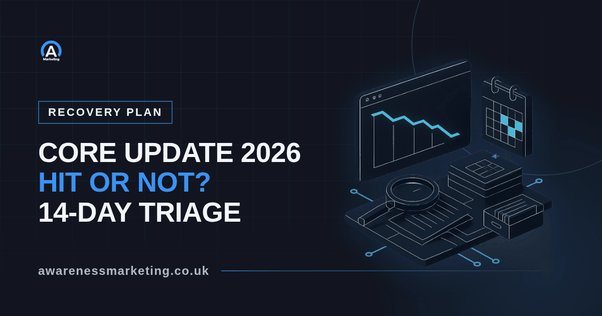 Google Core Update 2026: What to Do If You Dropped