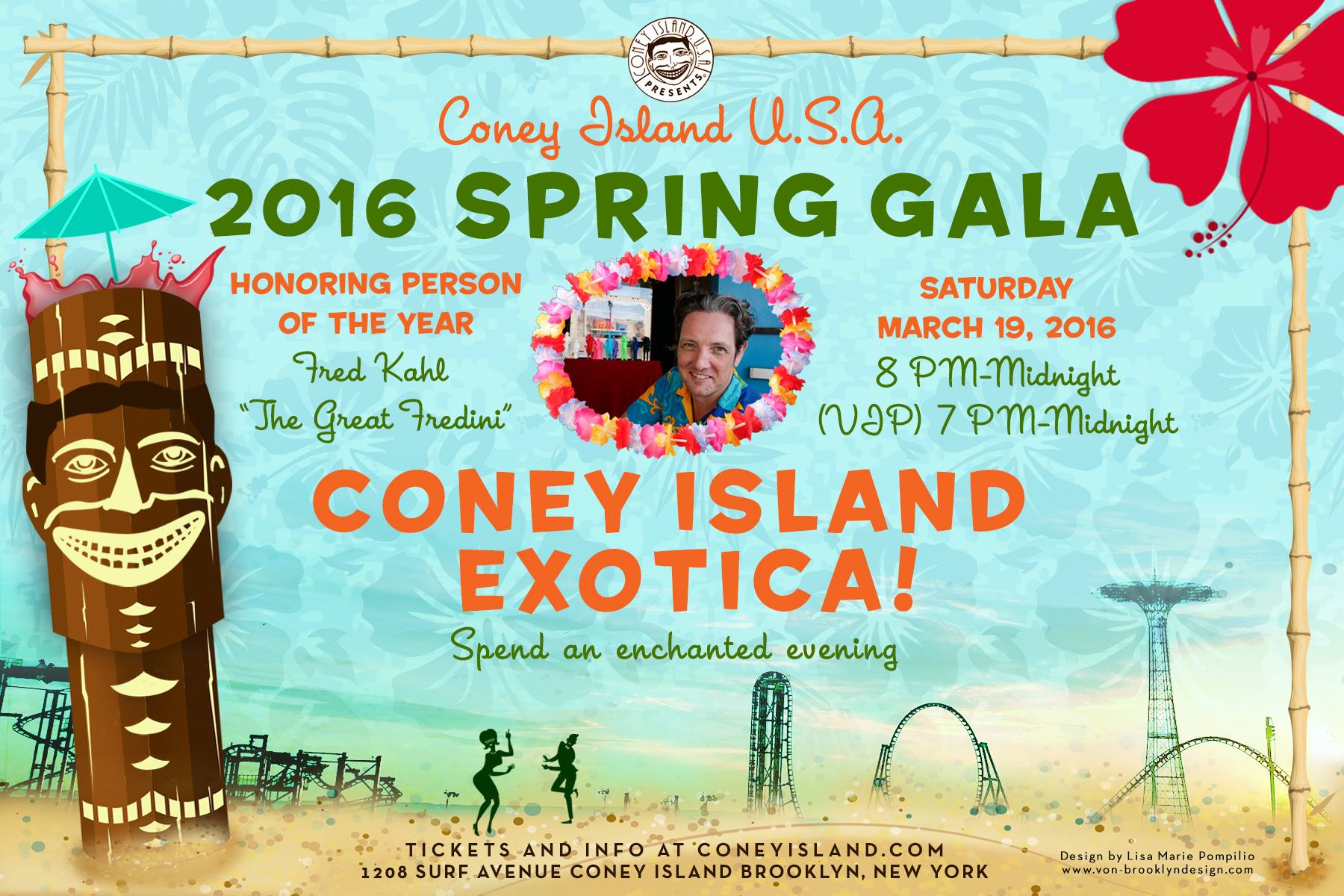 coney island honors faculty Fred Kahl