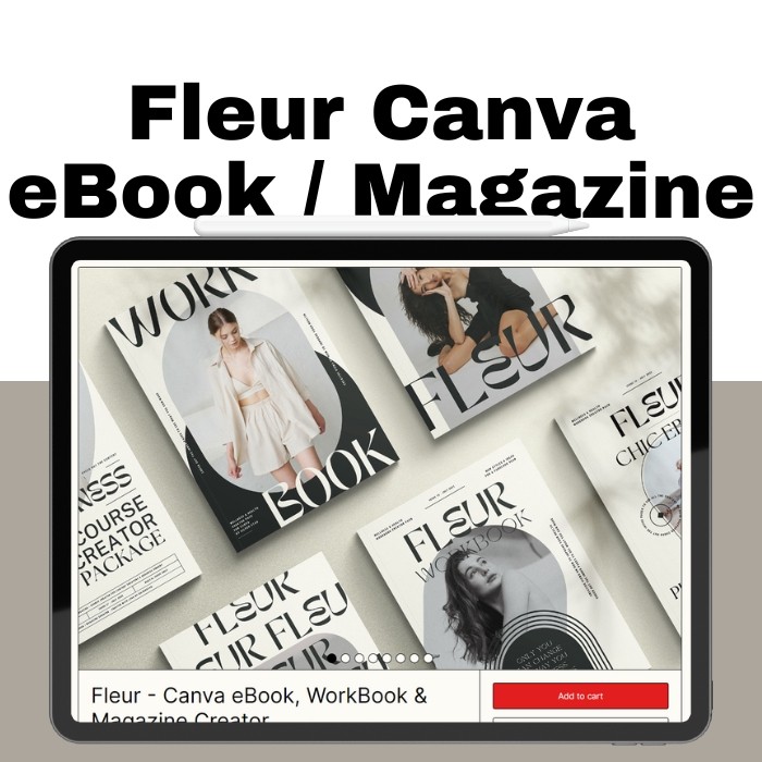 Fleur - Canva eBook, WorkBook & Magazine Creator