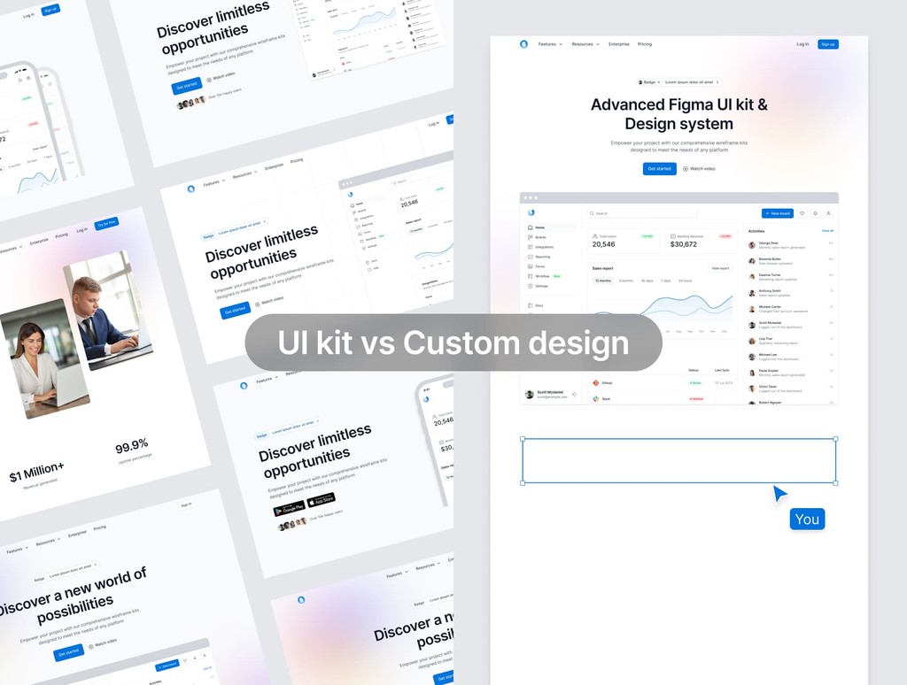 UI kit and design systems