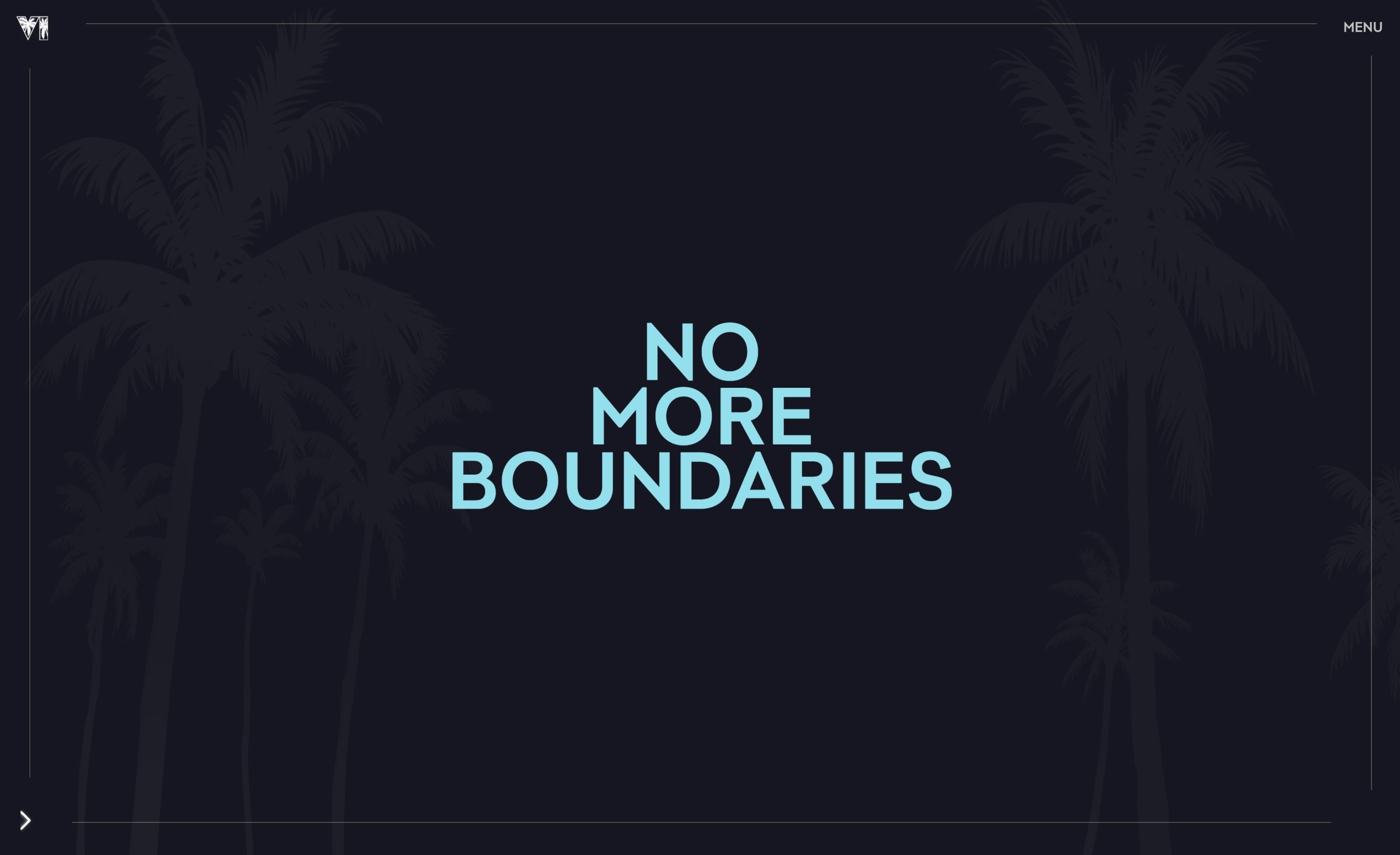 Quote reading 'No more boundaries' in a sticky section
